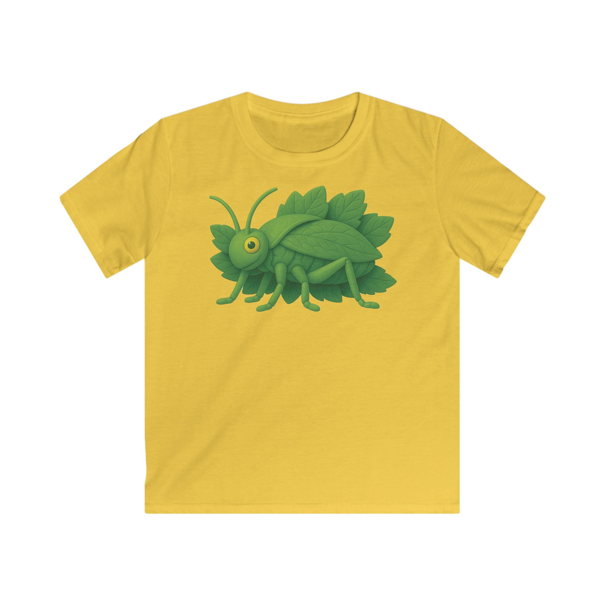 Kids Giant Hooded Katydid - Softstyle T-Shirt