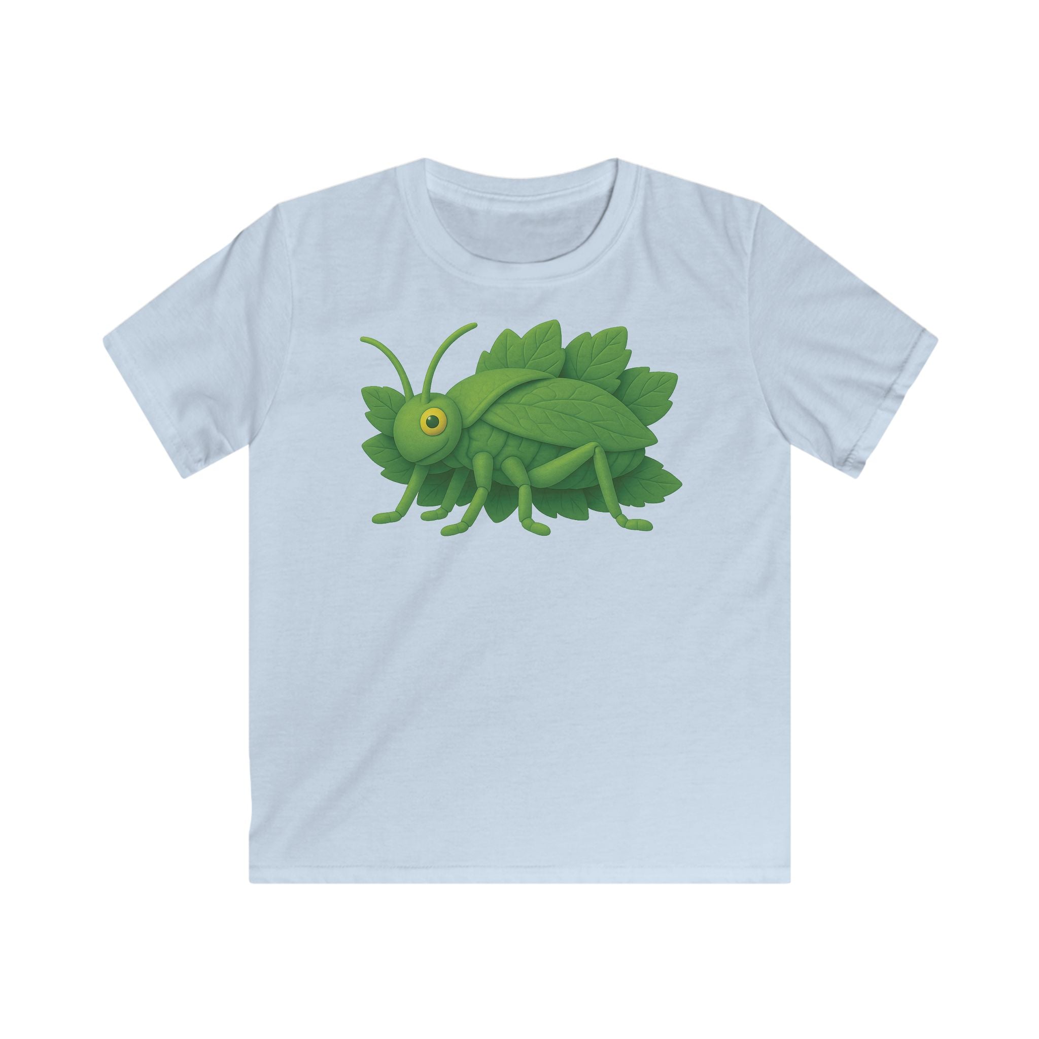 Kids Giant Hooded Katydid - Softstyle T-Shirt