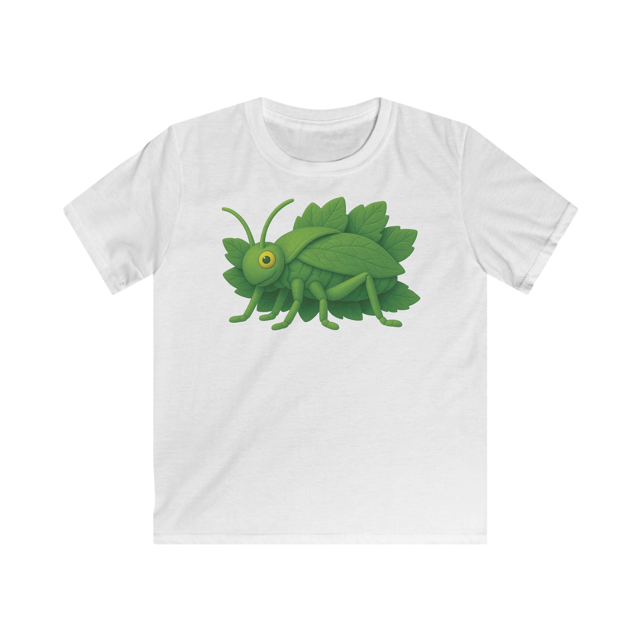 Kids Giant Hooded Katydid - Softstyle T-Shirt