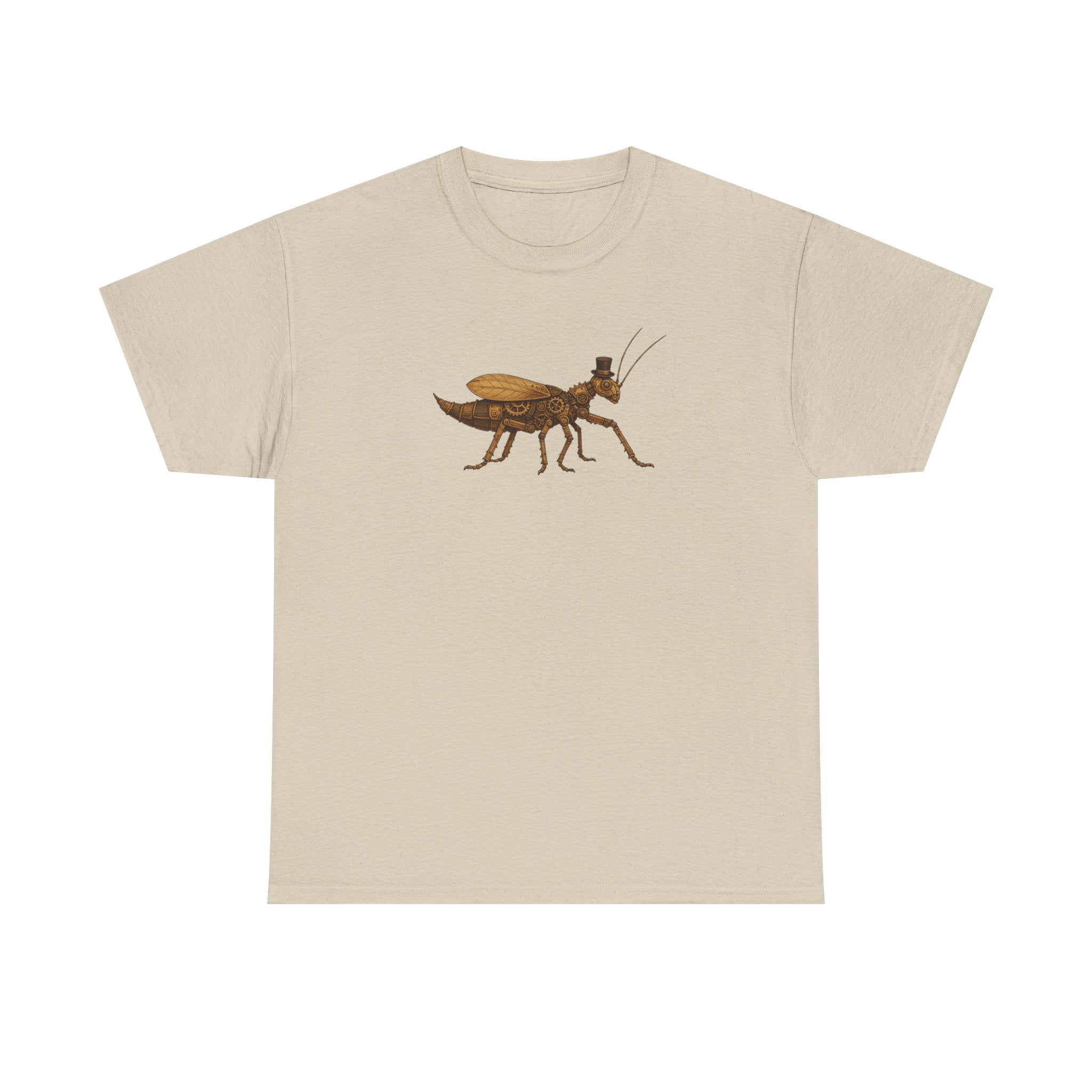 Top Hat Steam Punk Jungle Nymph Unisex Heavy Cotton Tee