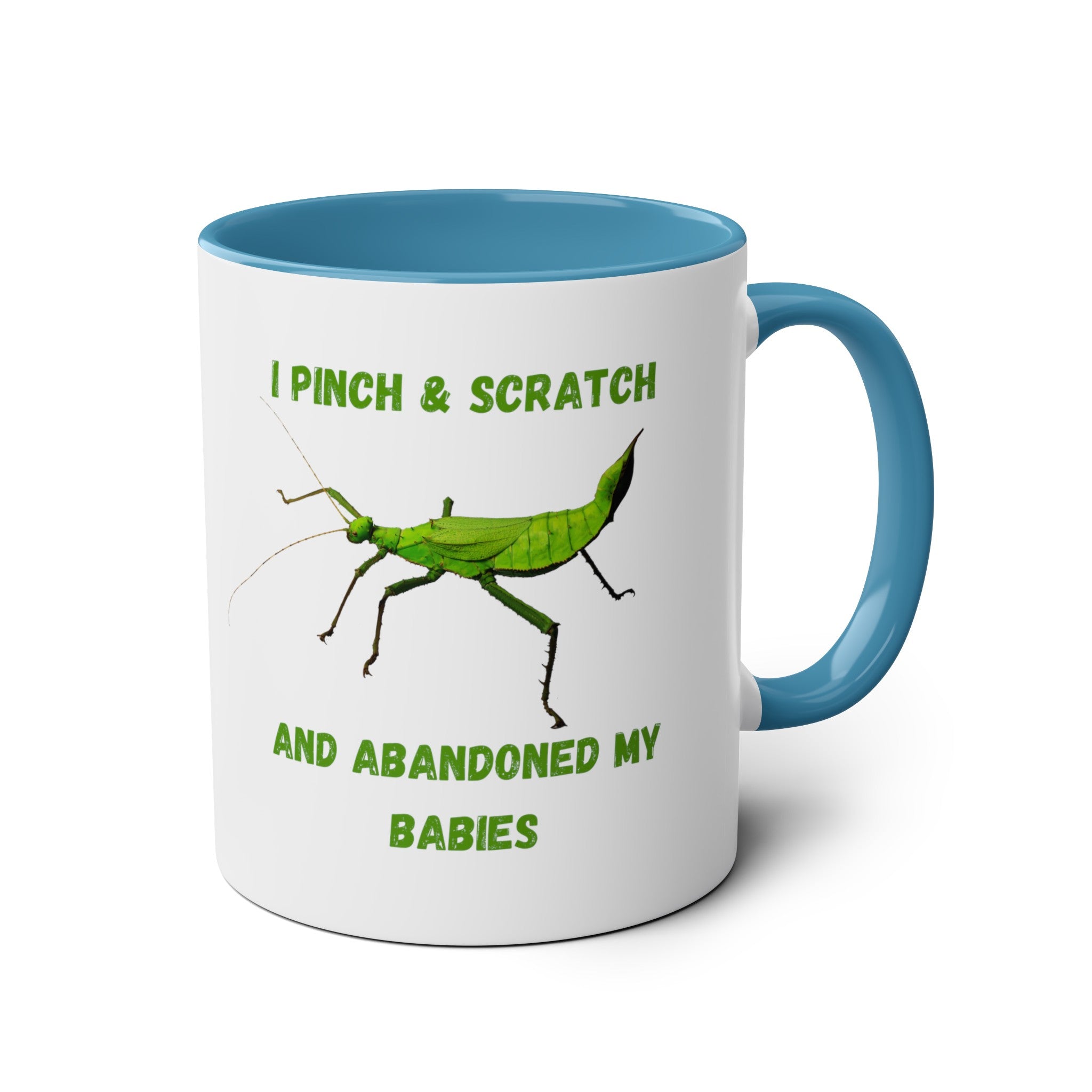 Mother Nature's Rebel Two-Tone Coffee Mugs, 11oz