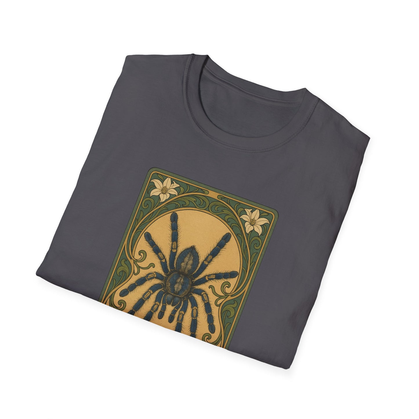 Gooty Sapphire Ornamental - Art Nouveau style T-Shirt - Unisex Softstyle