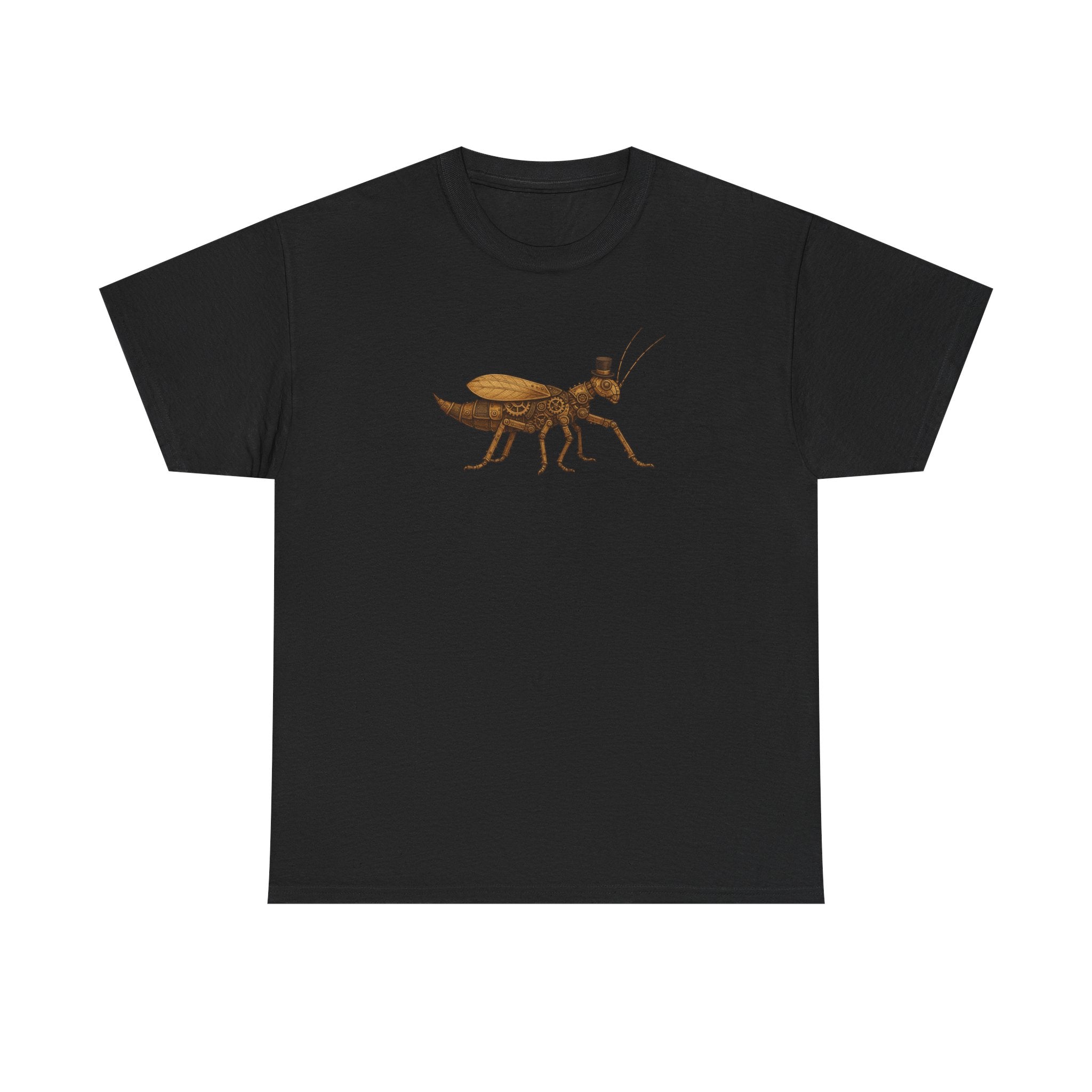 Top Hat Steam Punk Jungle Nymph Unisex Heavy Cotton Tee