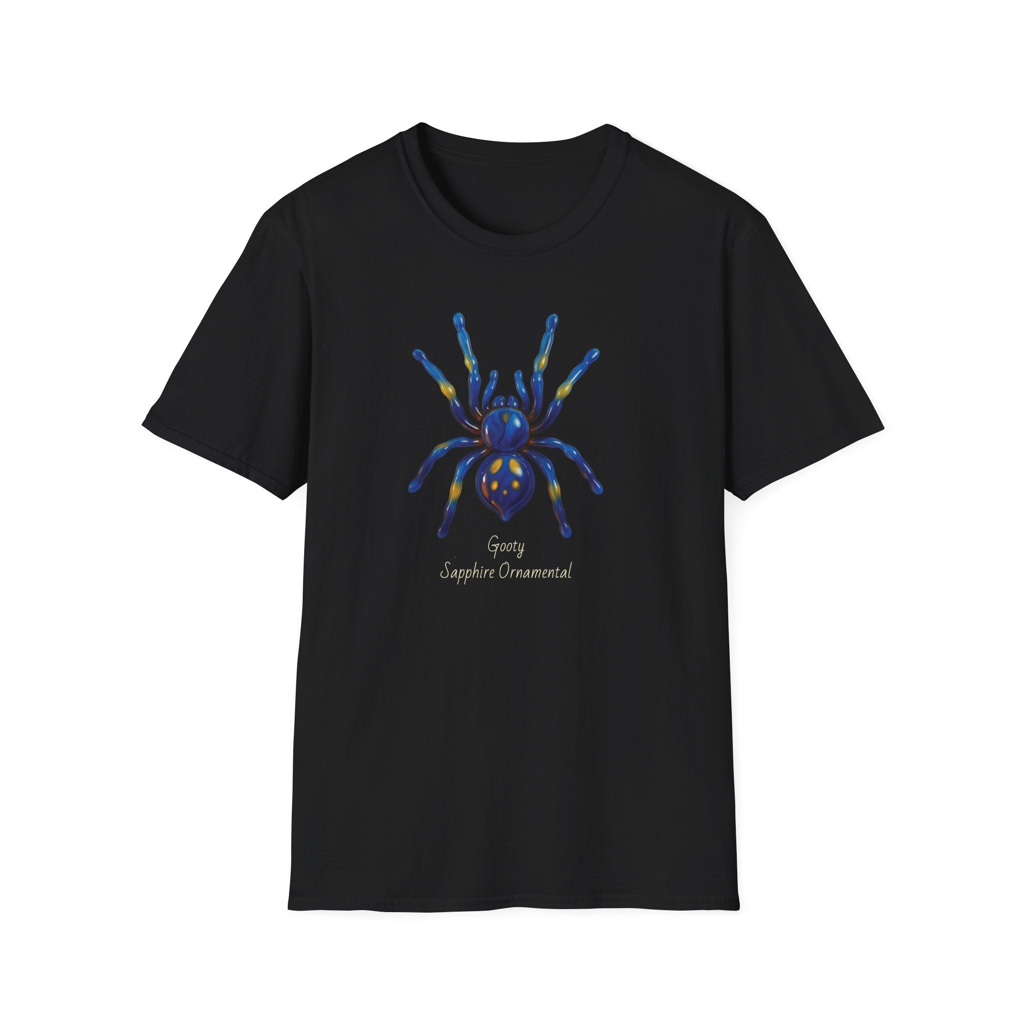 Gooty Sapphire Ornamental Tarantula T-Shirt - Unisex Softstyle