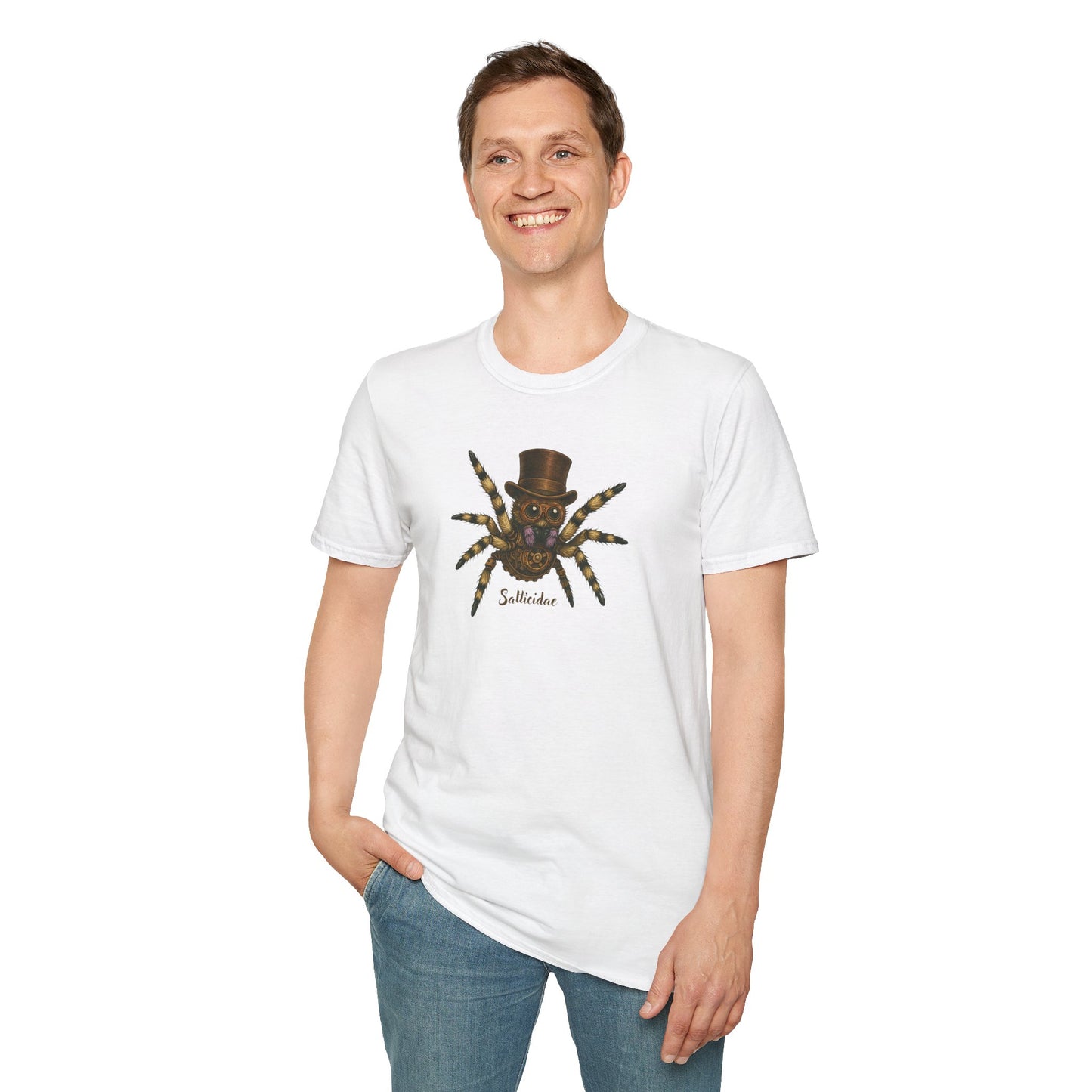 Salticidae Steam Punk T-Shirt - Unisex Softstyle