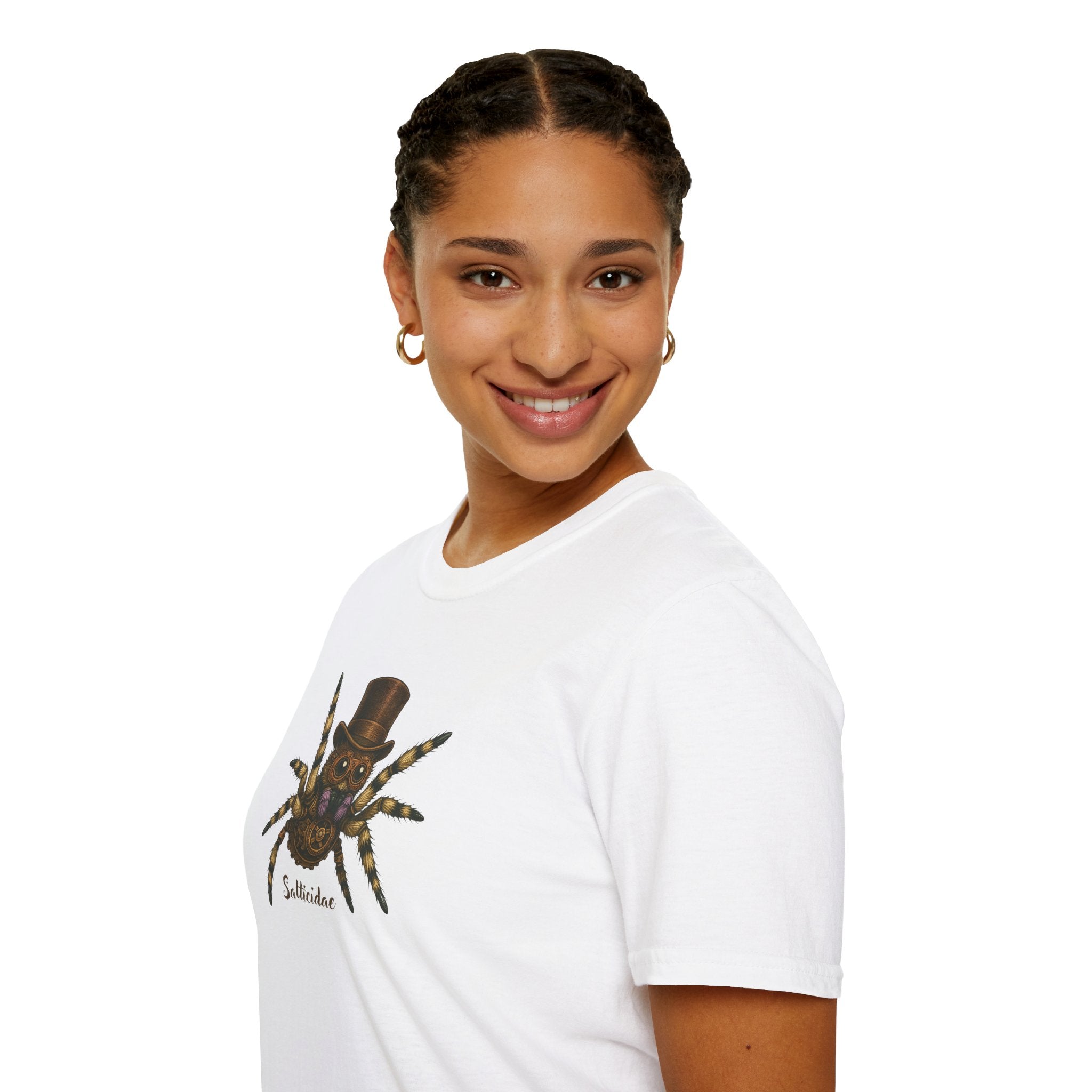 Salticidae Steam Punk T-Shirt - Unisex Softstyle