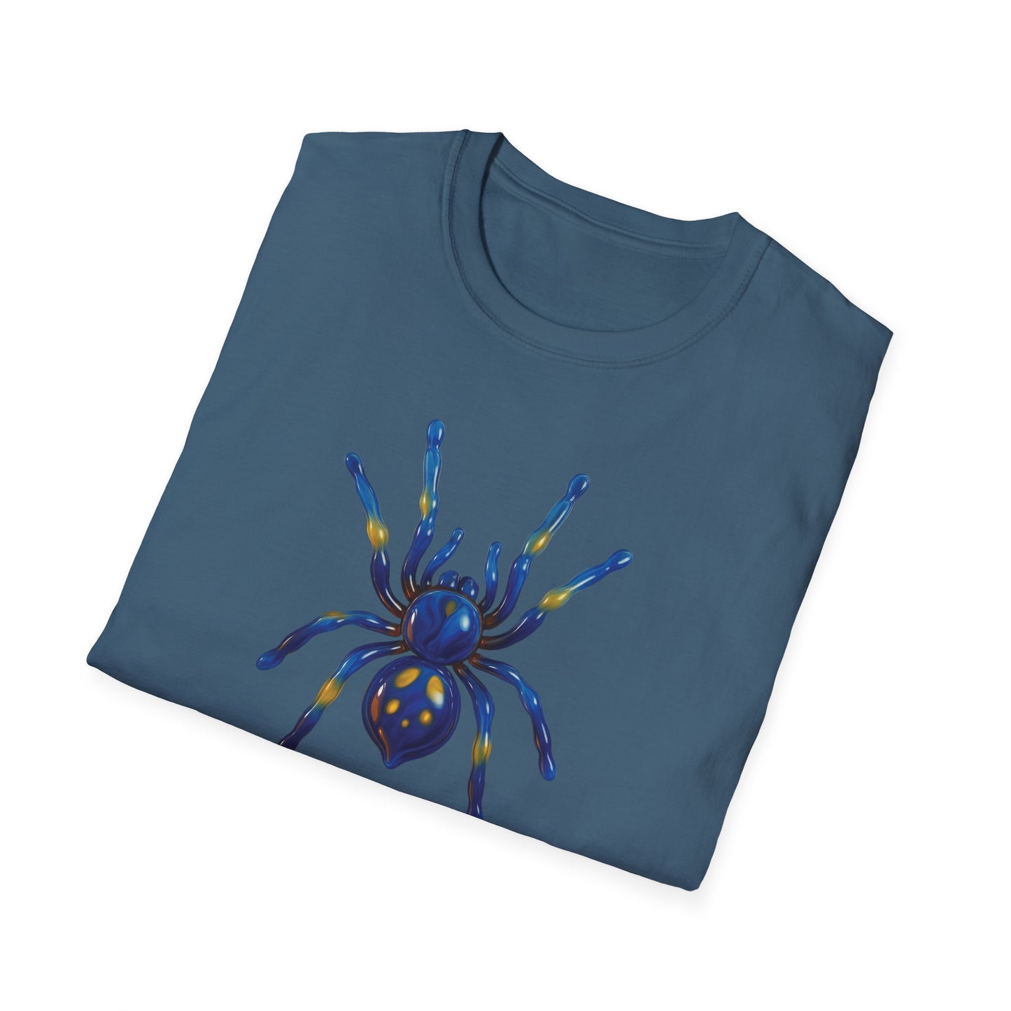 Gooty Sapphire Ornamental Tarantula T-Shirt - Unisex Softstyle
