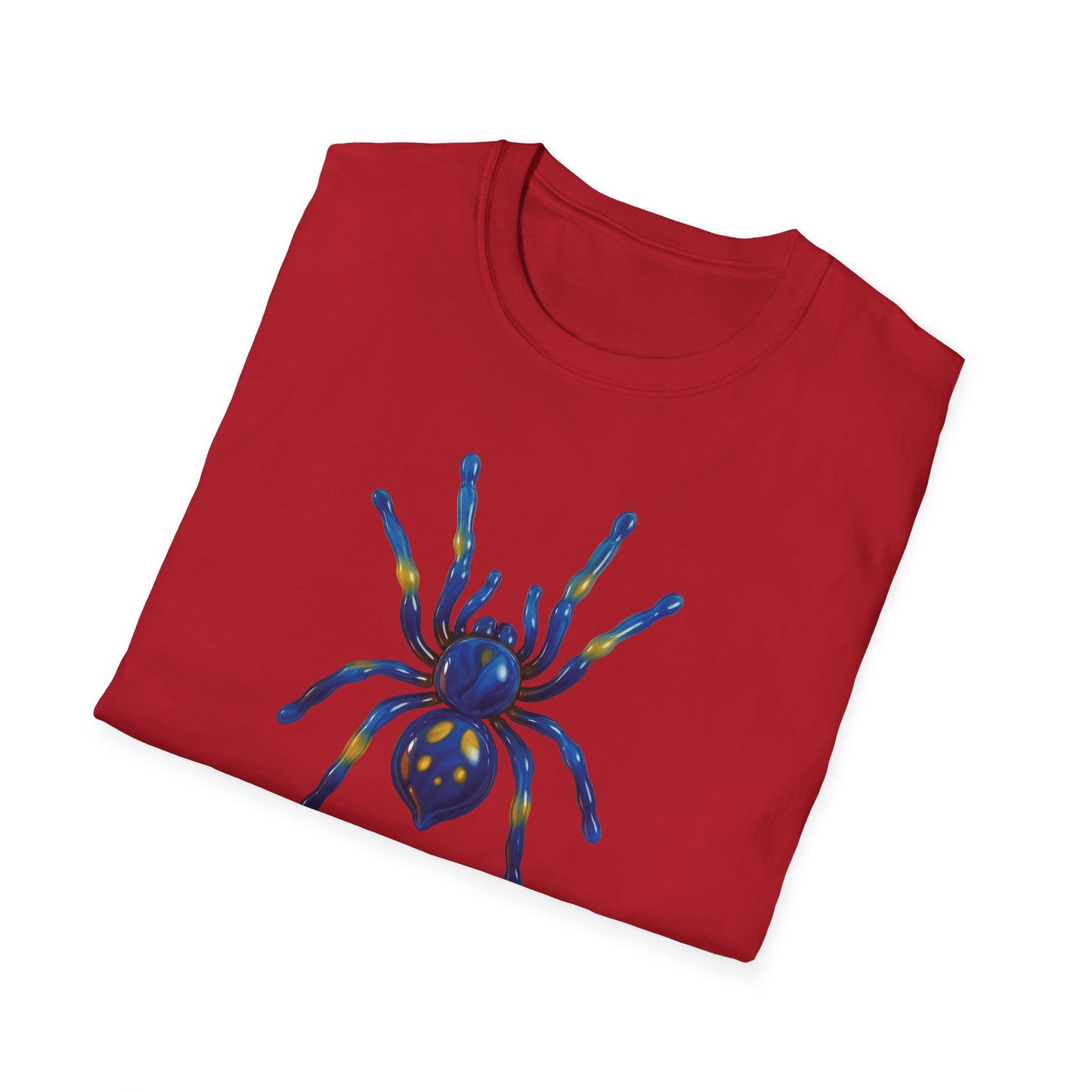 Gooty Sapphire Ornamental Tarantula T-Shirt - Unisex Softstyle