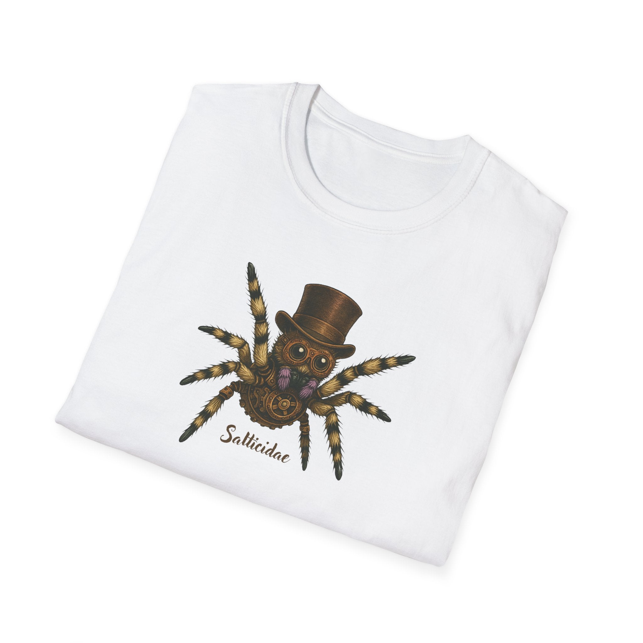 Salticidae Steam Punk T-Shirt - Unisex Softstyle
