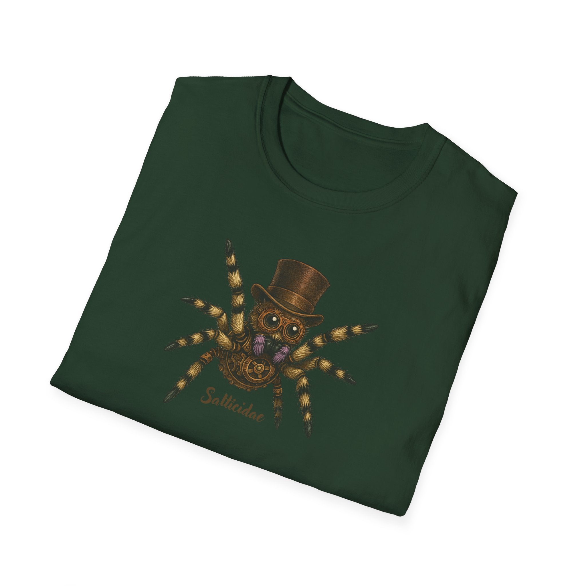 Salticidae Steam Punk T-Shirt - Unisex Softstyle