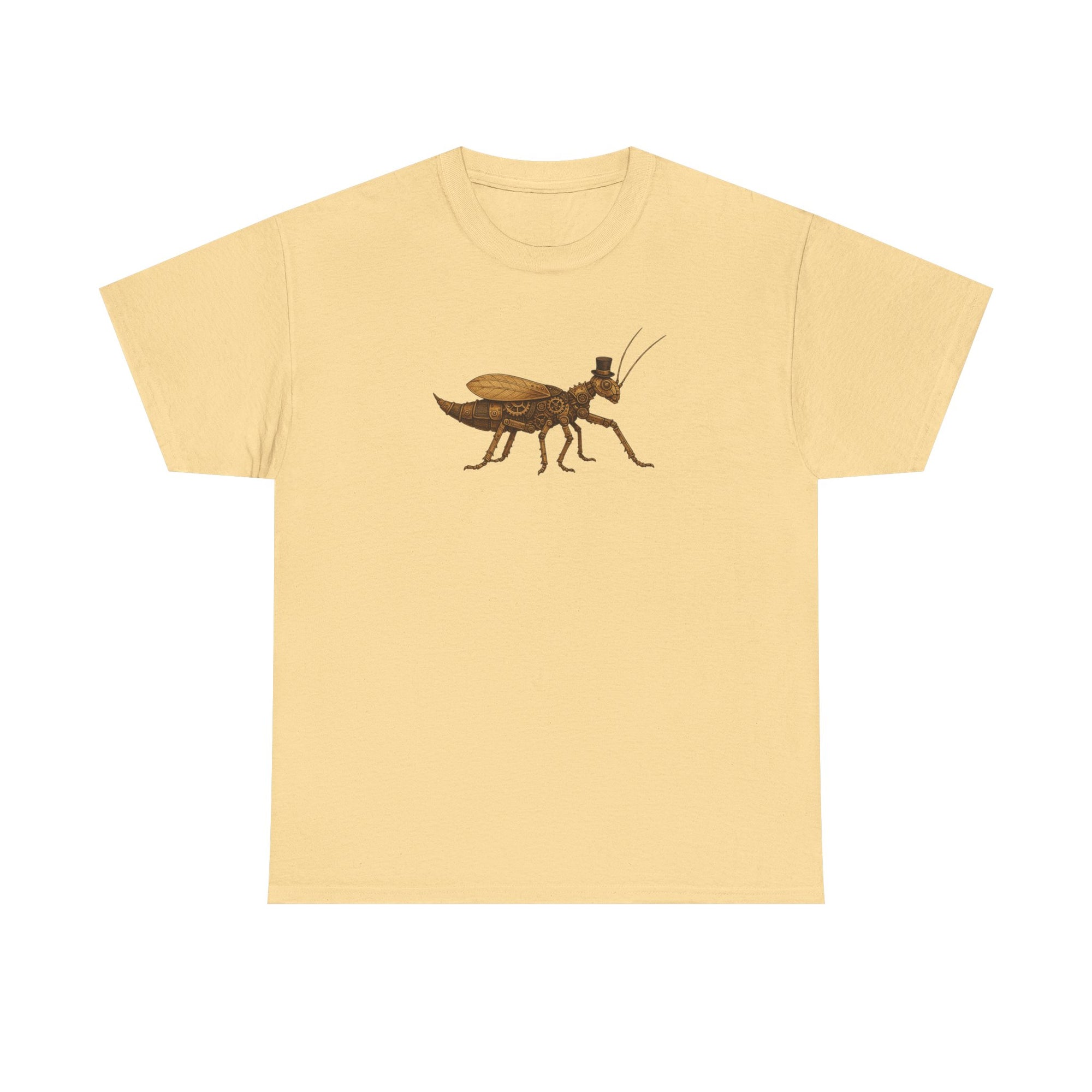 Top Hat Steam Punk Jungle Nymph Unisex Heavy Cotton Tee