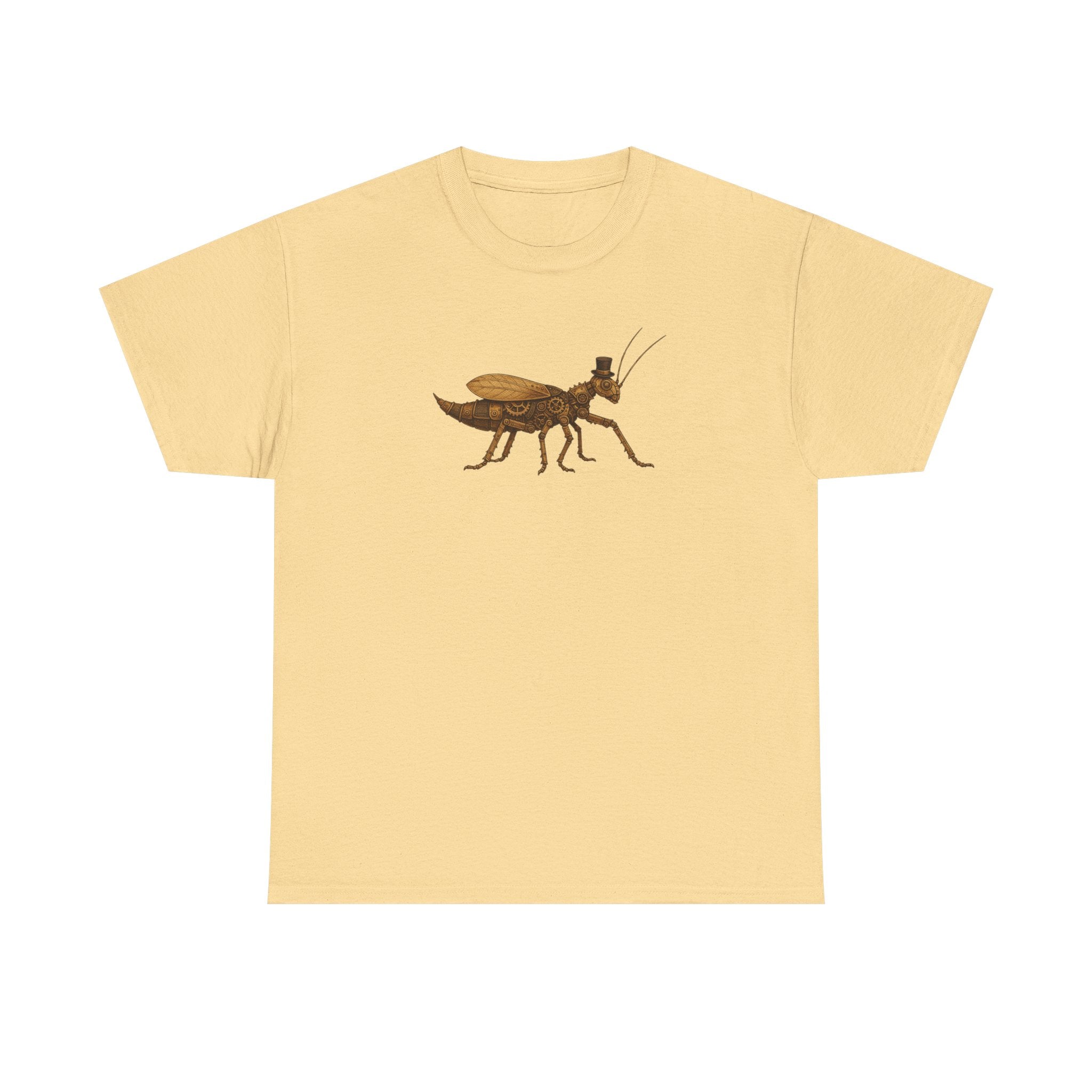 Top Hat Steam Punk Jungle Nymph Unisex Heavy Cotton Tee