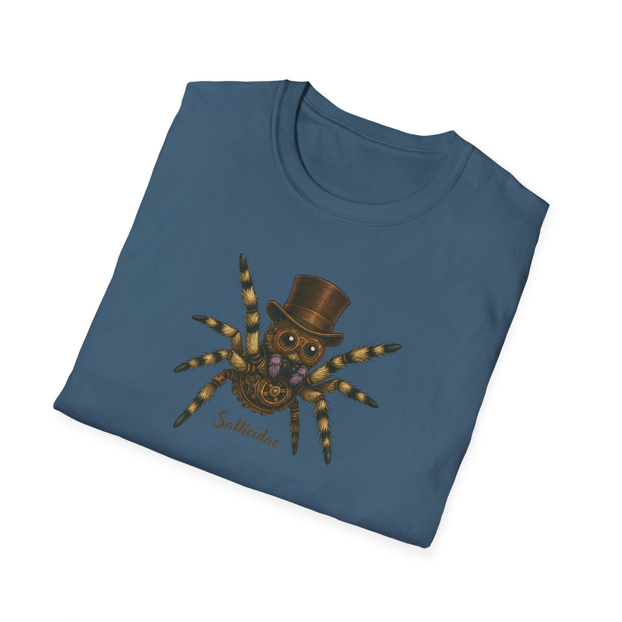 Salticidae Steam Punk T-Shirt - Unisex Softstyle