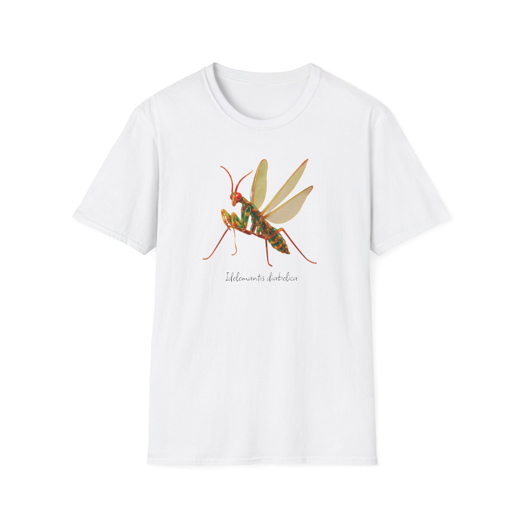Devils Flower Praying Mantis Graphic T-Shirt -