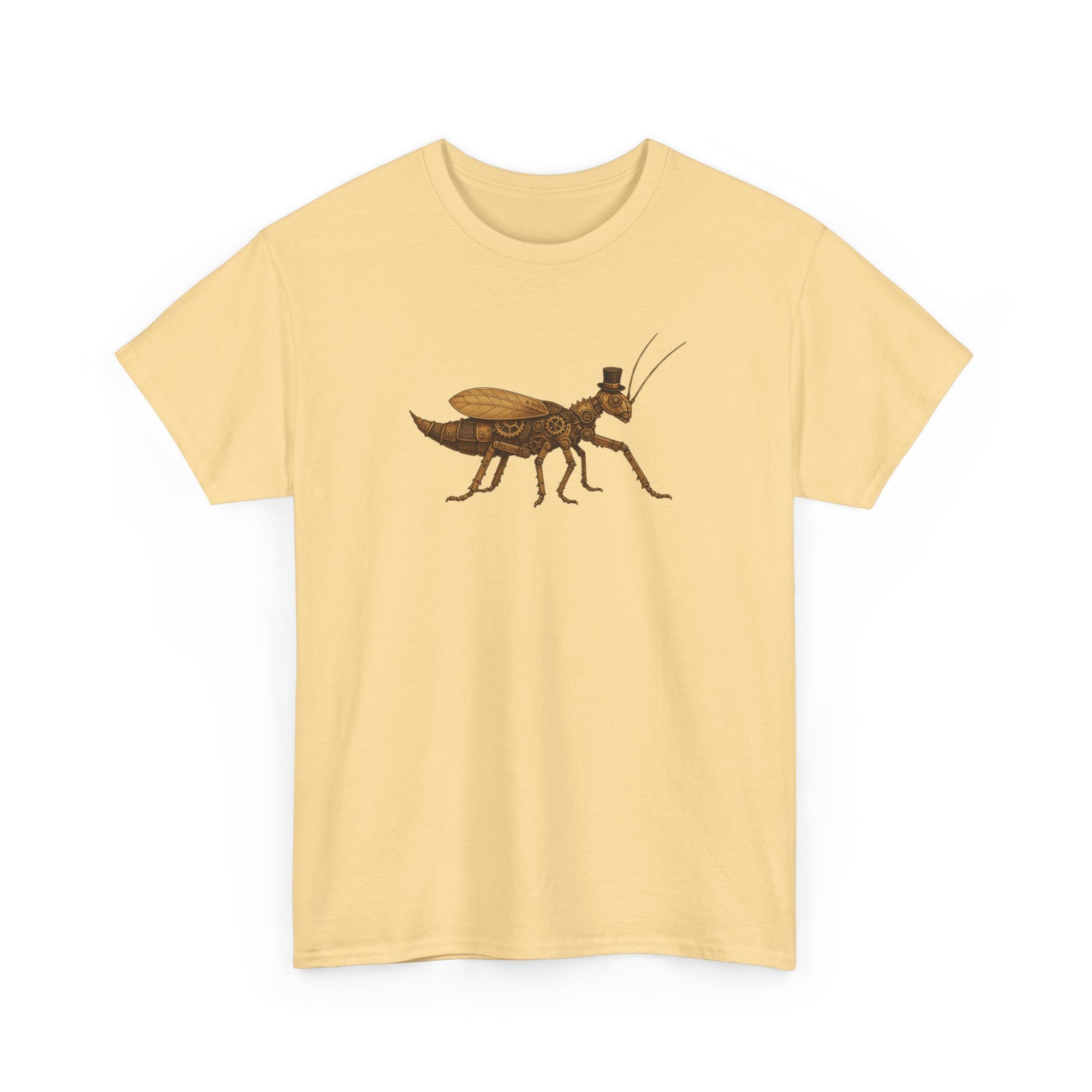 Top Hat Steam Punk Jungle Nymph Unisex Heavy Cotton Tee