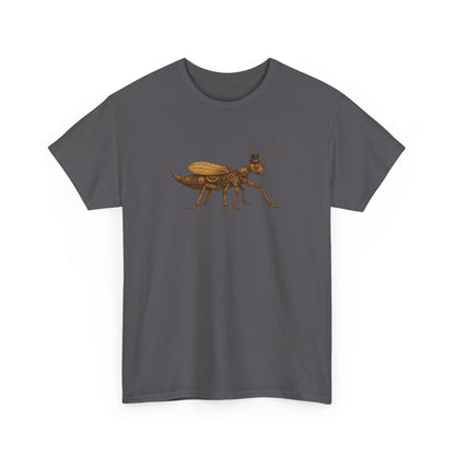 Top Hat Steam Punk Jungle Nymph Unisex Heavy Cotton Tee