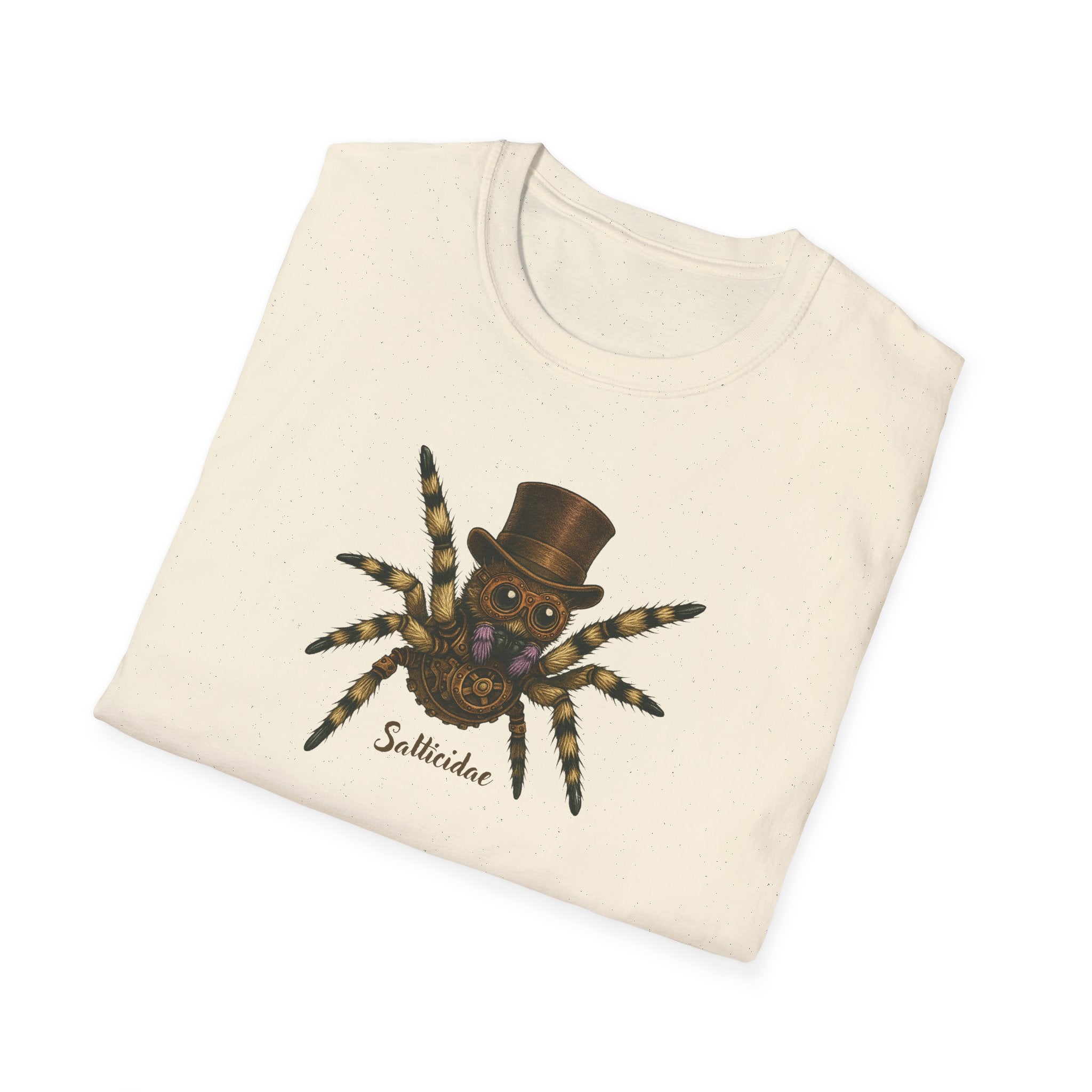 Salticidae Steam Punk T-Shirt - Unisex Softstyle