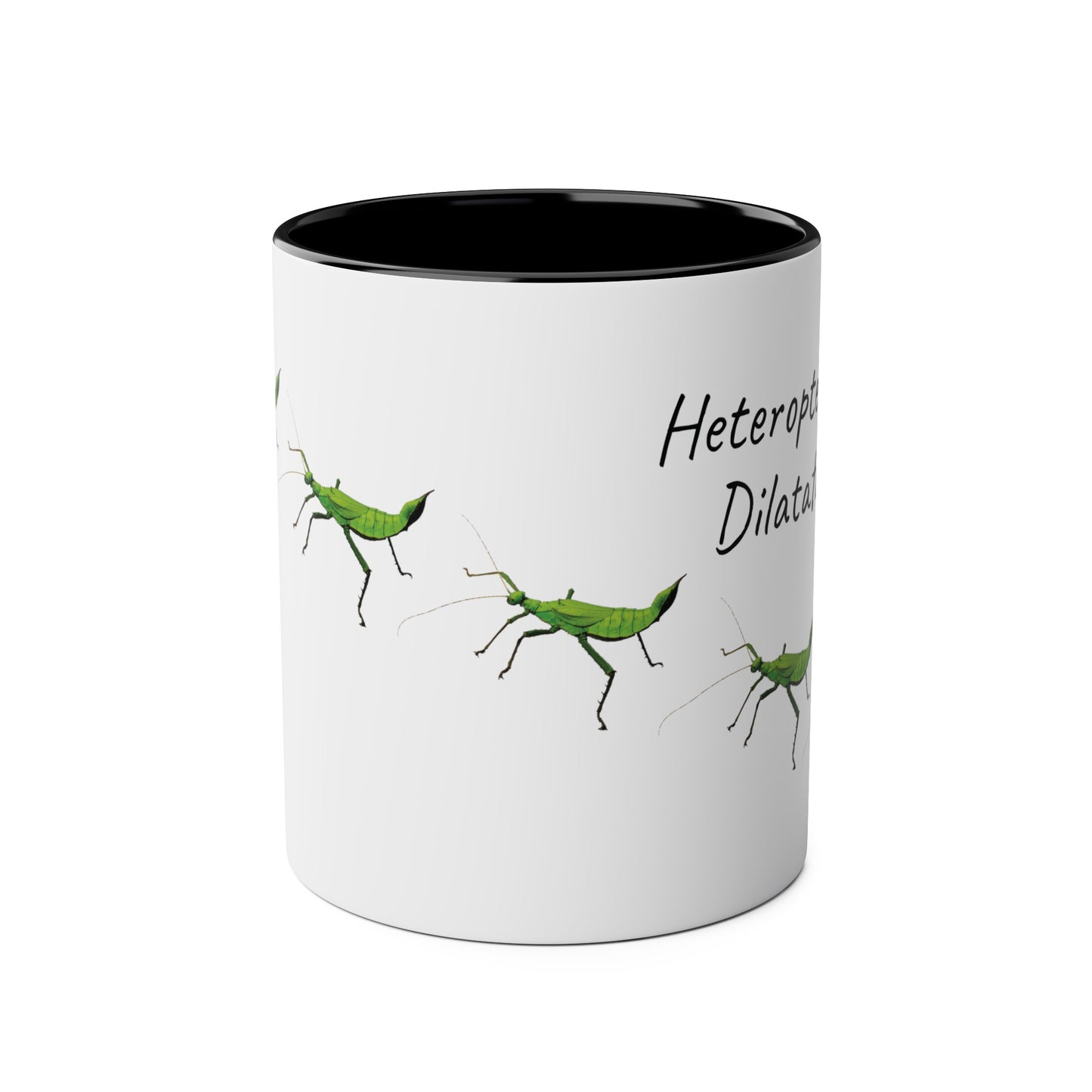 Jungle Nymph Two-Tone Coffee Mugs, 11oz