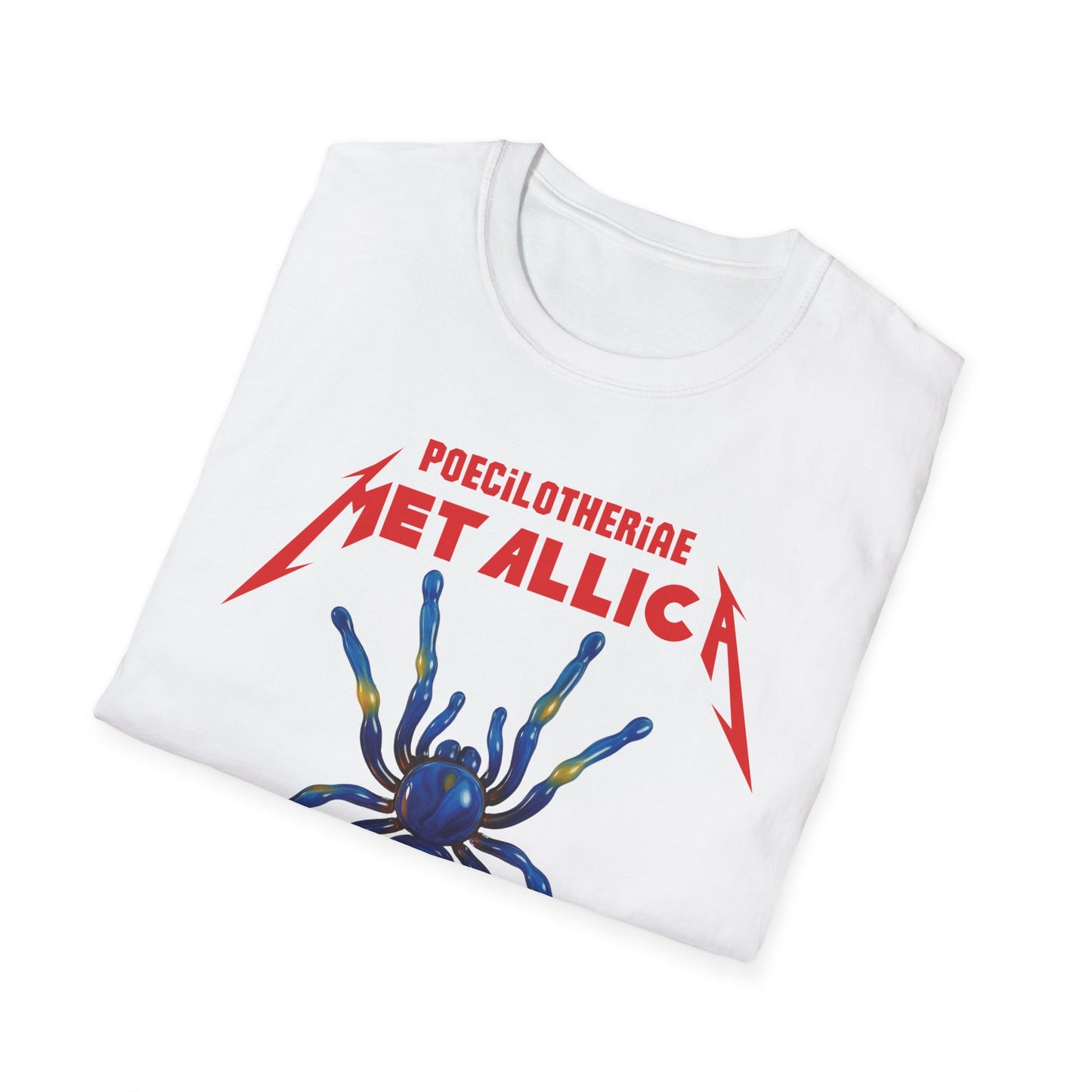 Poecilotheria Metallica Tarantula T-Shirt - Unisex Softstyle