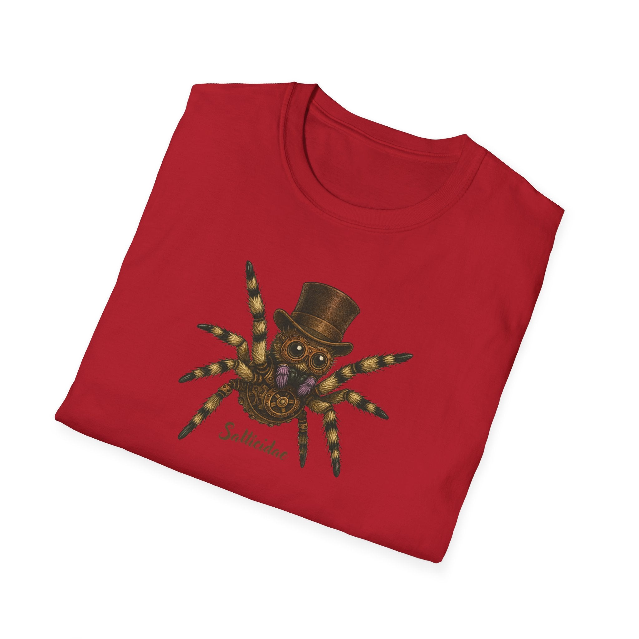 Salticidae Steam Punk T-Shirt - Unisex Softstyle