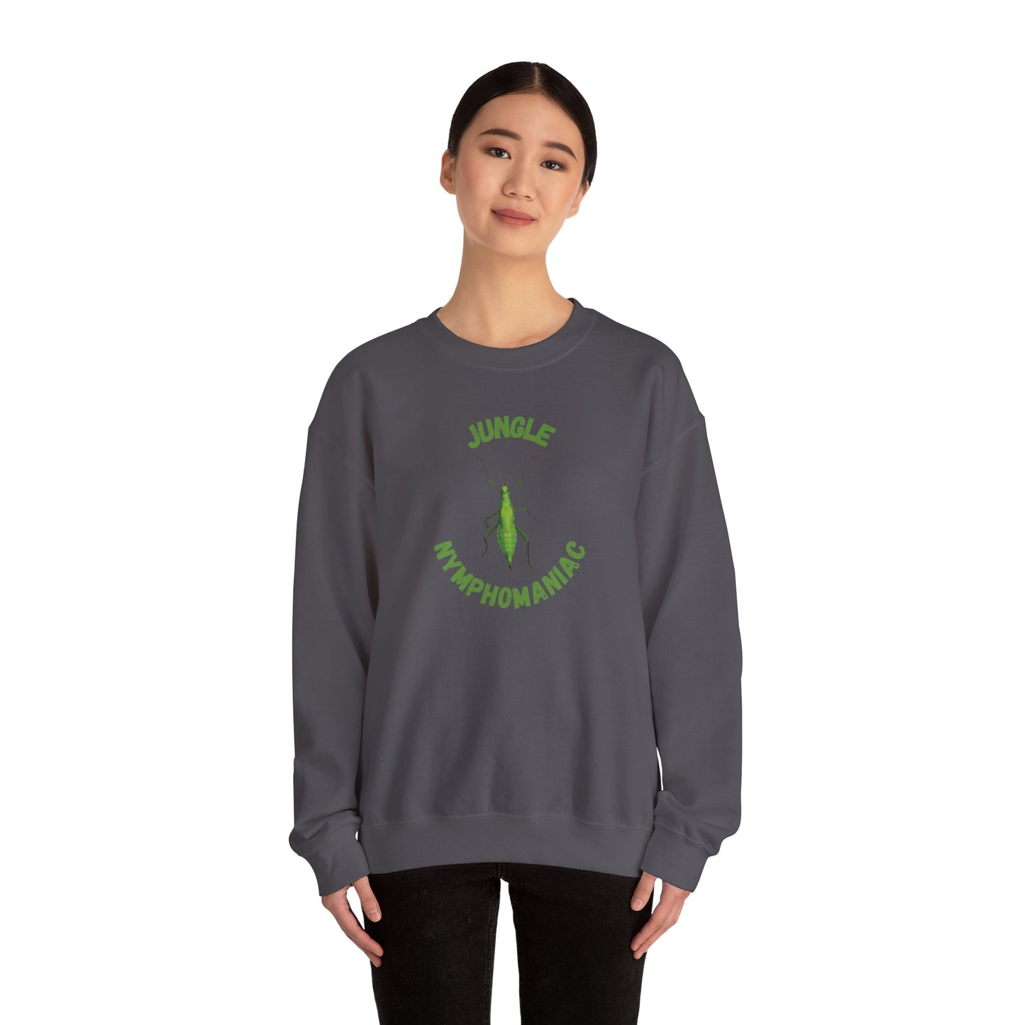 Jungle Nymphomaniac- Unisex Heavy Blend™ Crewneck Sweatshirt