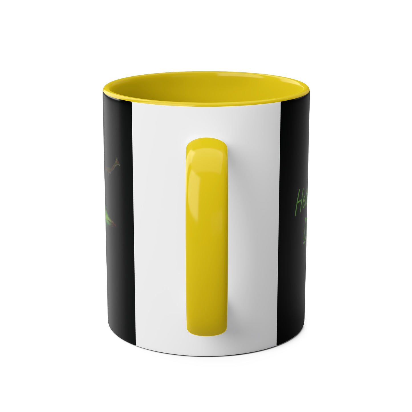 Heteropteryx Dilatata Two-Tone Coffee Mugs, 11oz