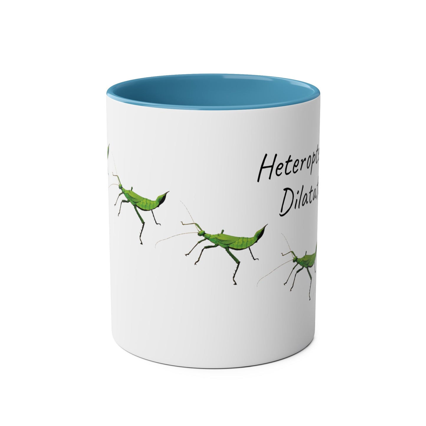 Jungle Nymph Two-Tone Coffee Mugs, 11oz