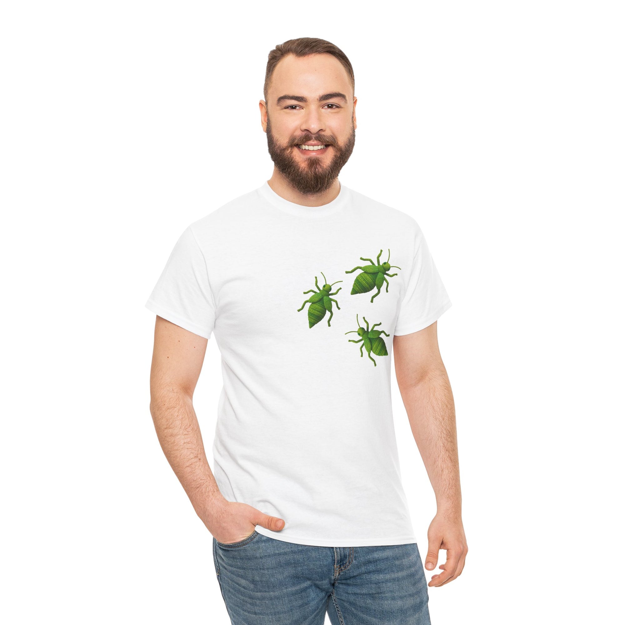 3 Jungle Nymph Unisex Heavy Cotton Tee