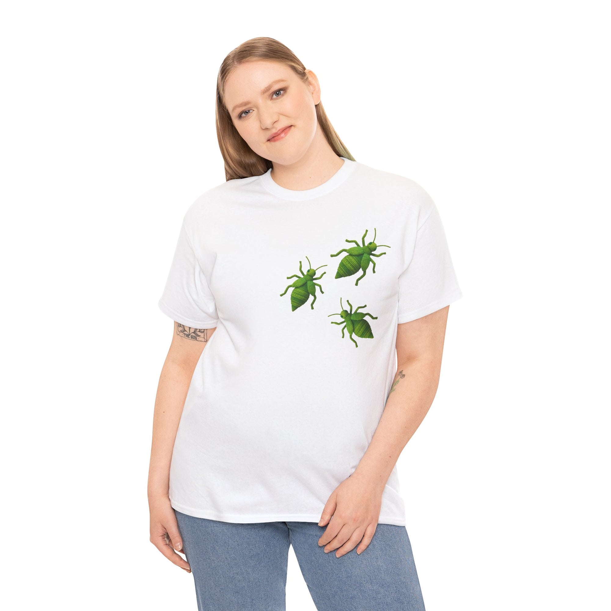 3 Jungle Nymph Unisex Heavy Cotton Tee