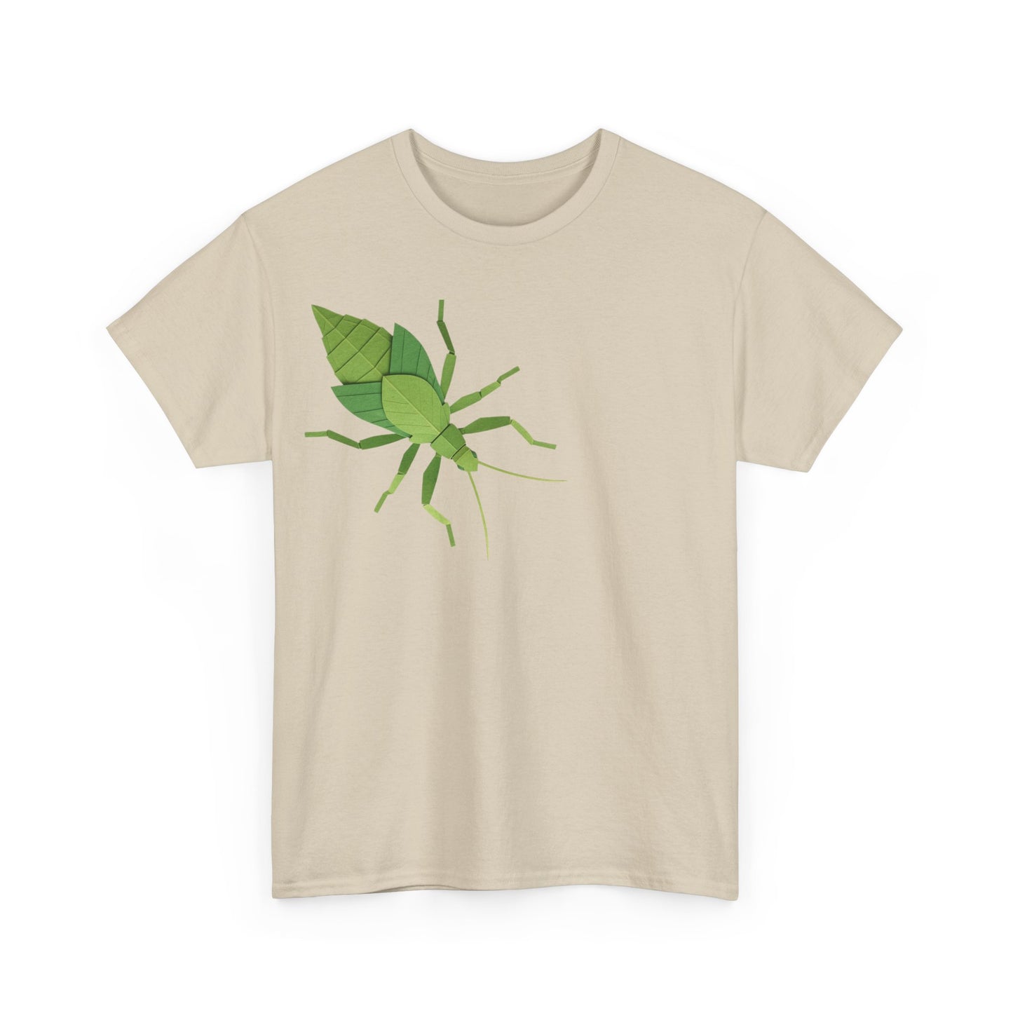 Origami Jungle Nymph Unisex Heavy Cotton Tee - Nature Inspired, Eco-Friendly Apparel