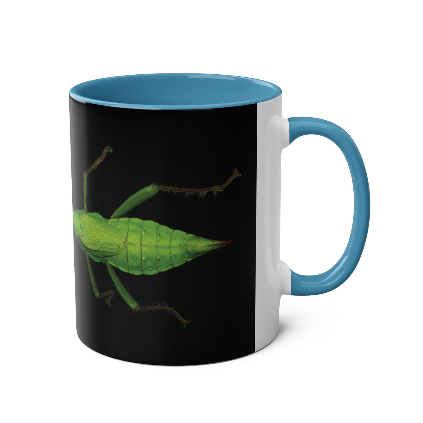 Heteropteryx Dilatata Two-Tone Coffee Mugs, 11oz