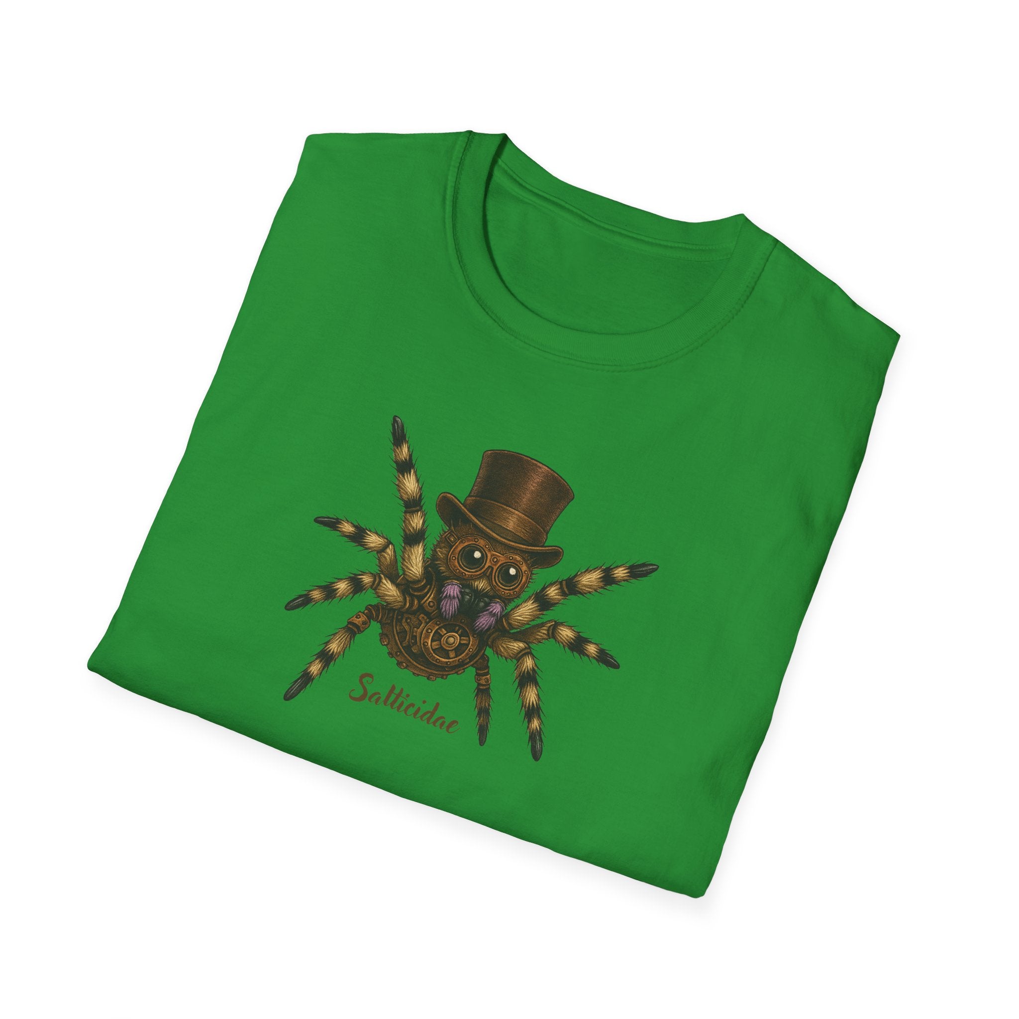 Salticidae Steam Punk T-Shirt - Unisex Softstyle
