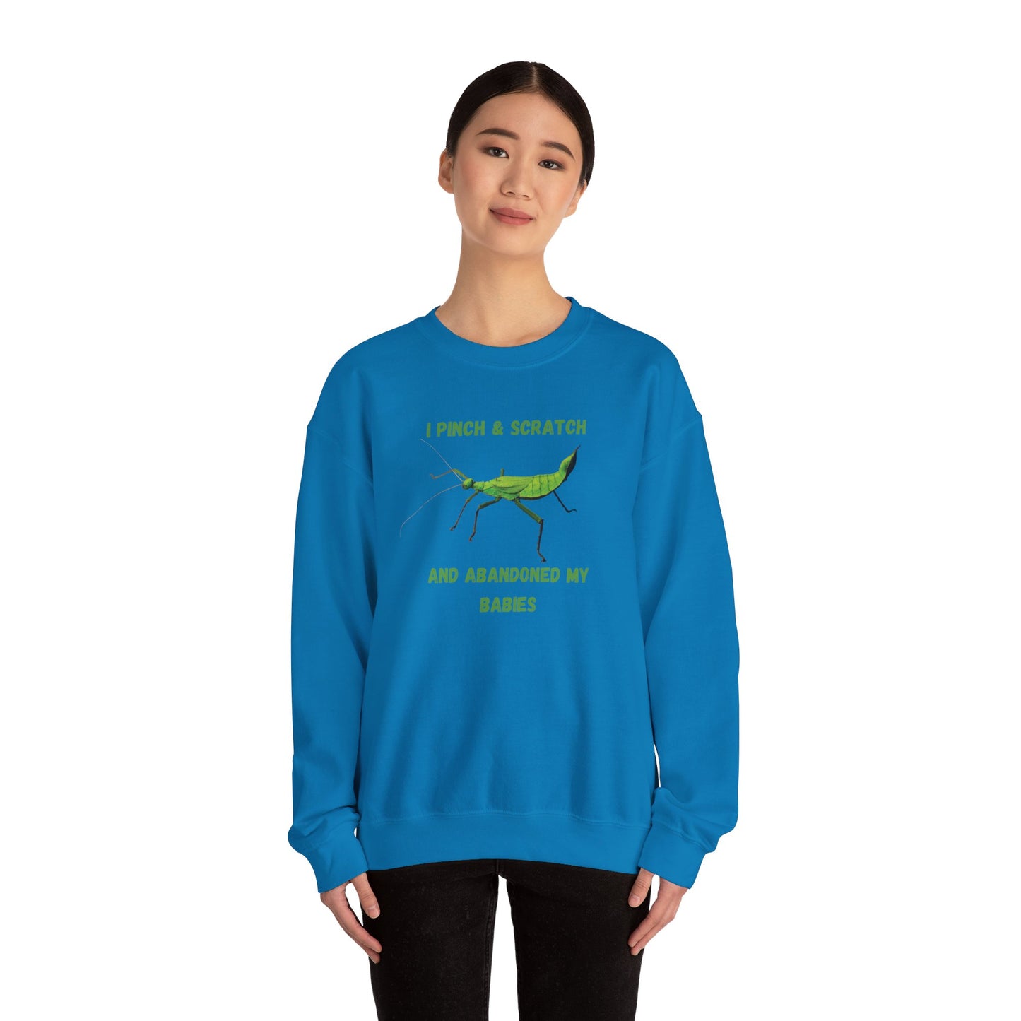 Mother Nature's Rebel - Unisex Heavy Blend™ Crewneck Sweatshirt