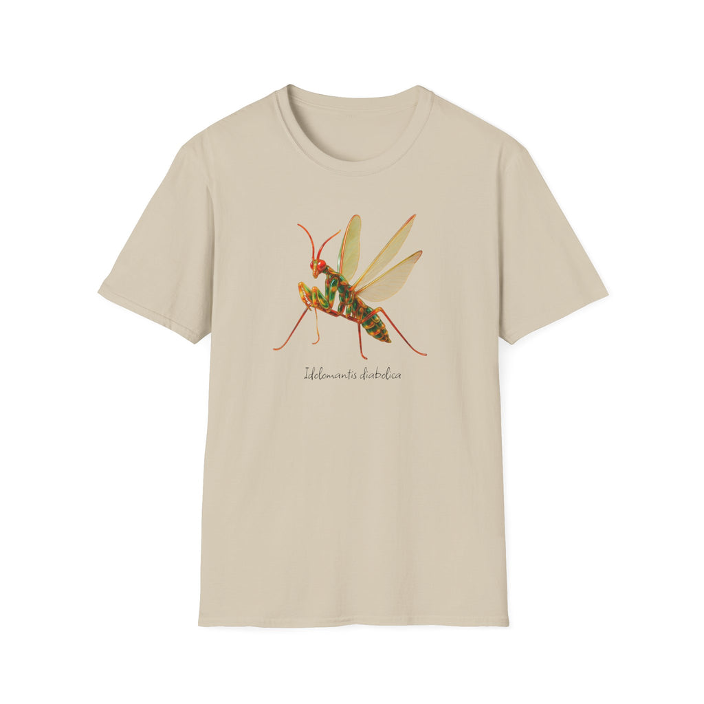 Devils Flower Praying Mantis Graphic T-Shirt -