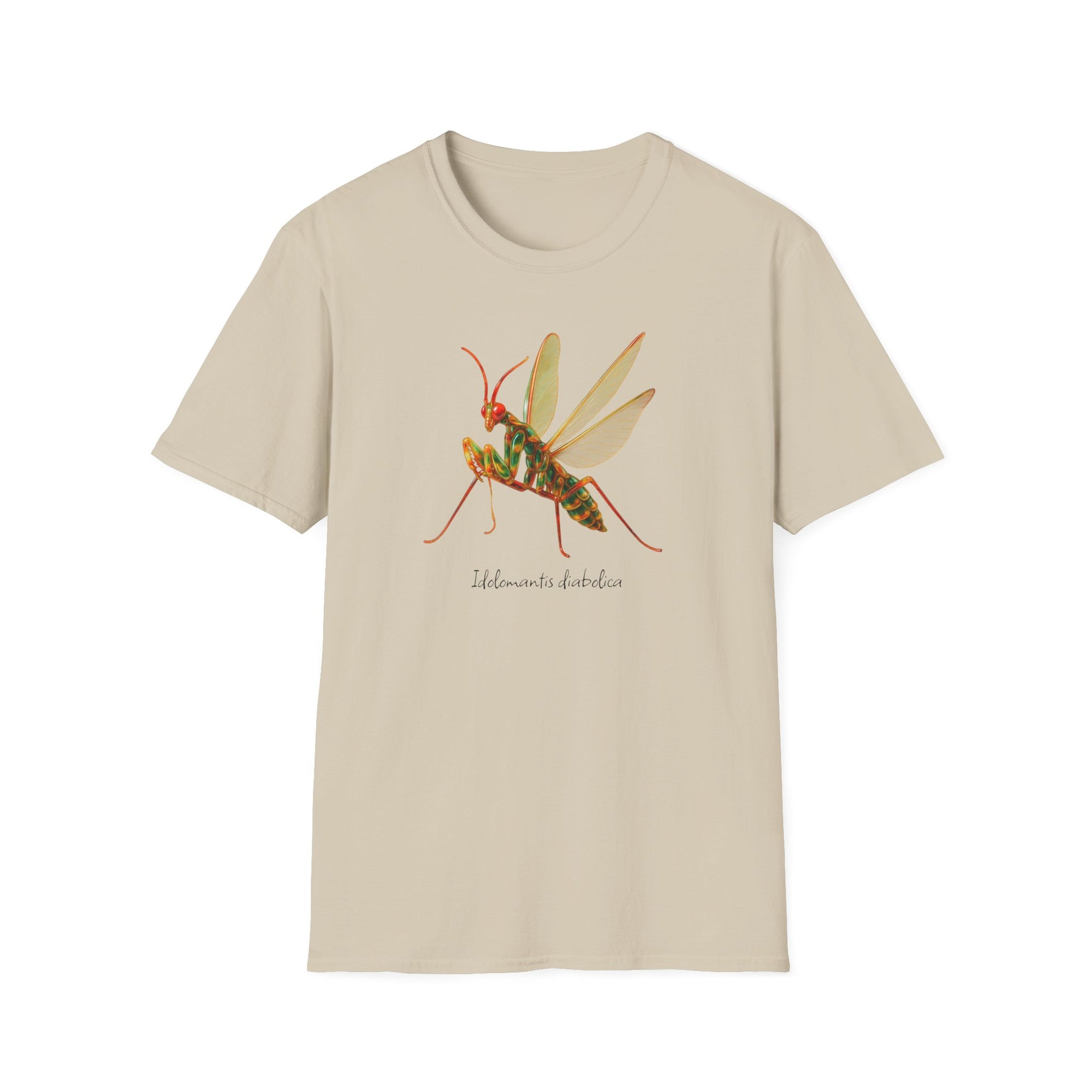 Devils Flower Praying Mantis Graphic T-Shirt -