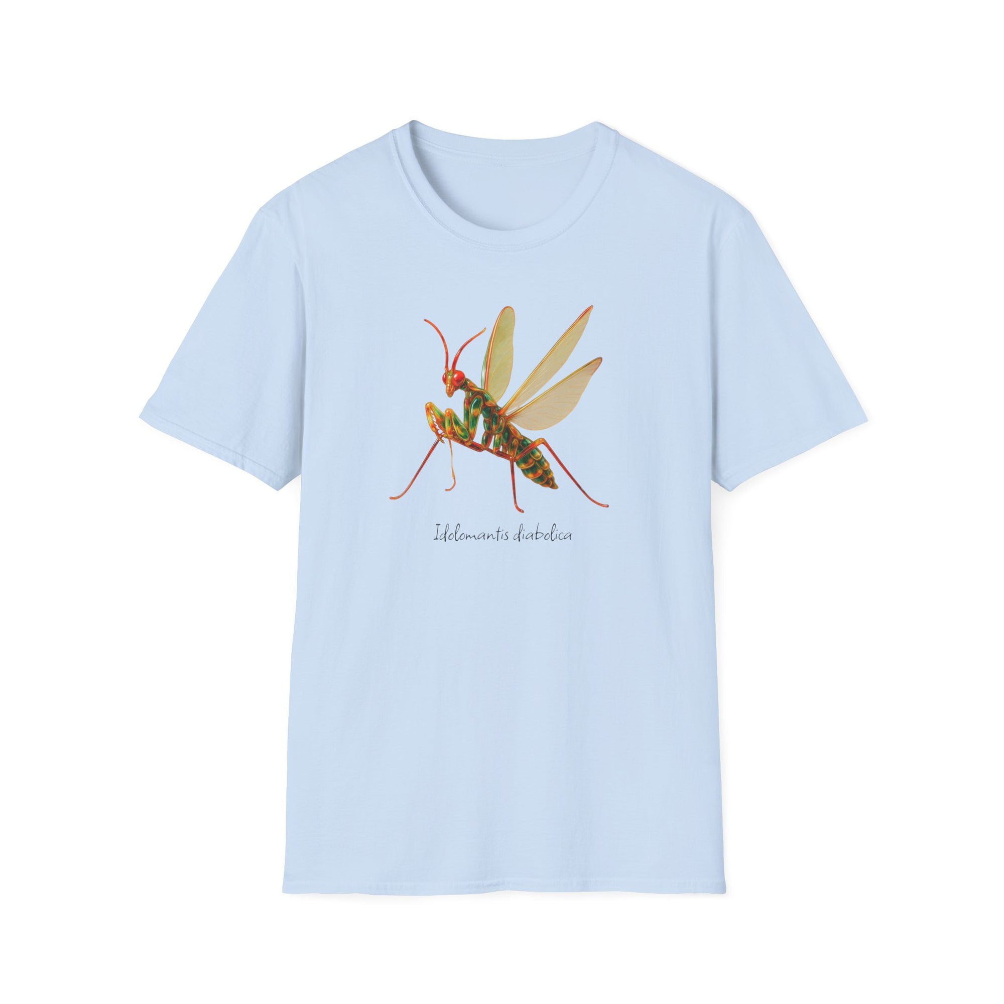 Devils Flower Praying Mantis Graphic T-Shirt -