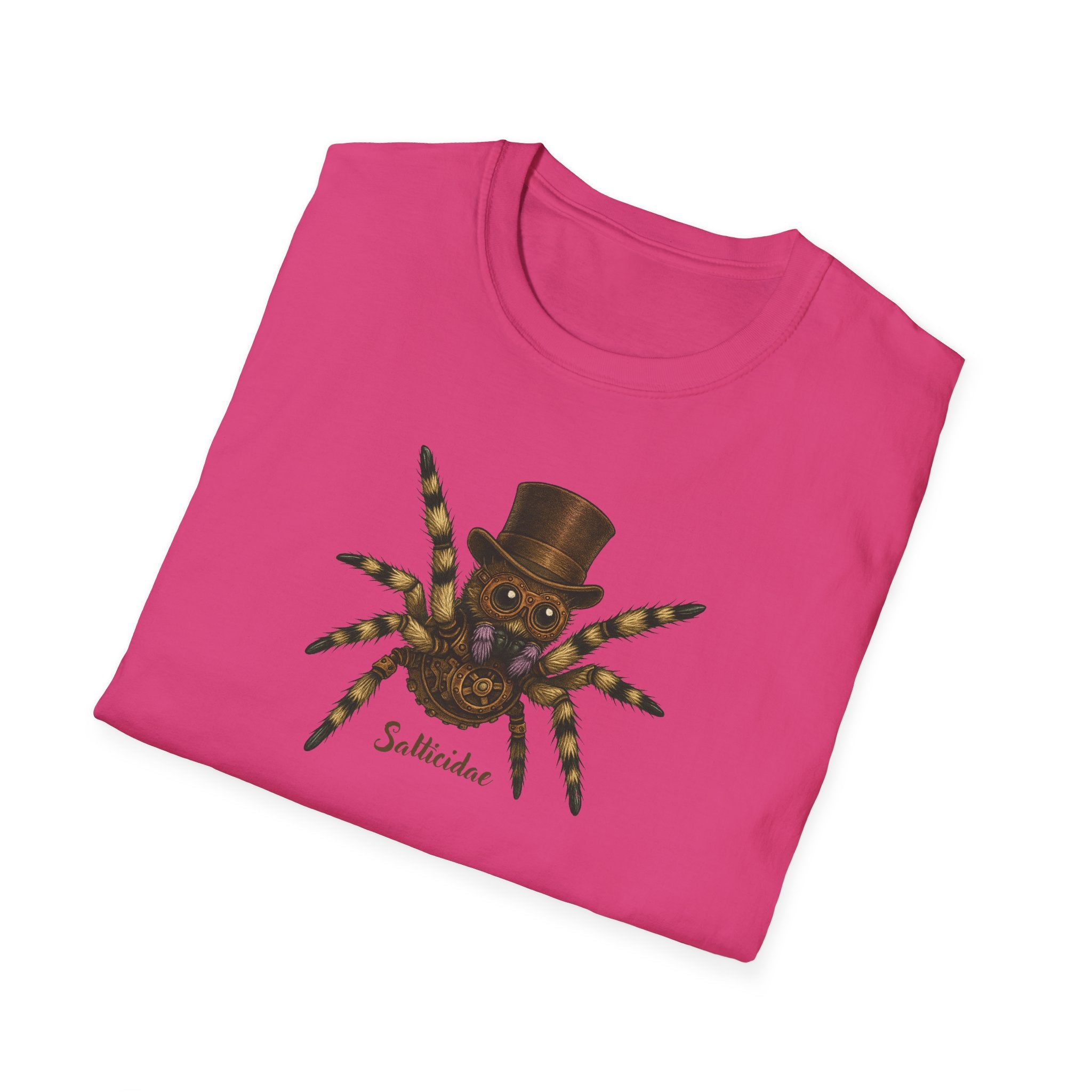 Salticidae Steam Punk T-Shirt - Unisex Softstyle