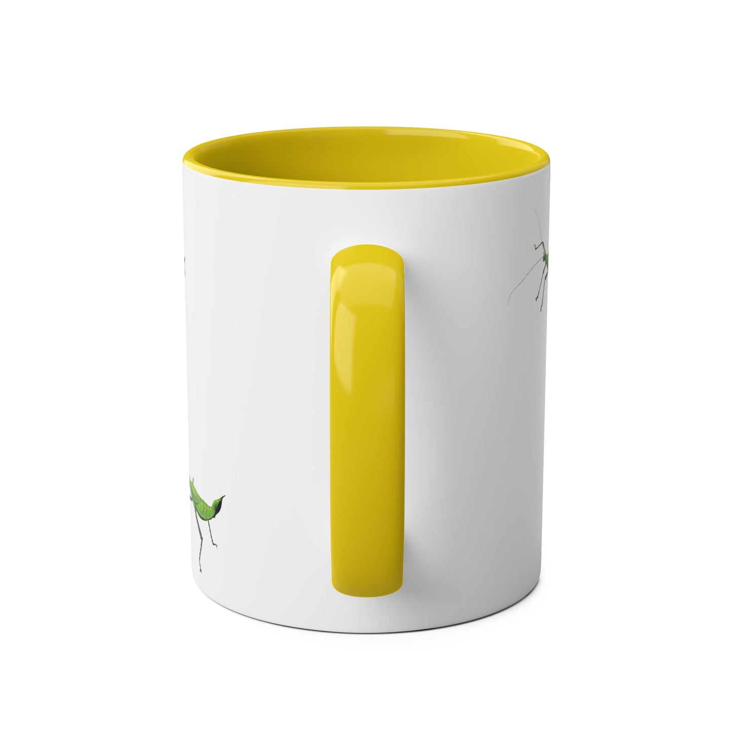 Jungle Nymph Two-Tone Coffee Mugs, 11oz