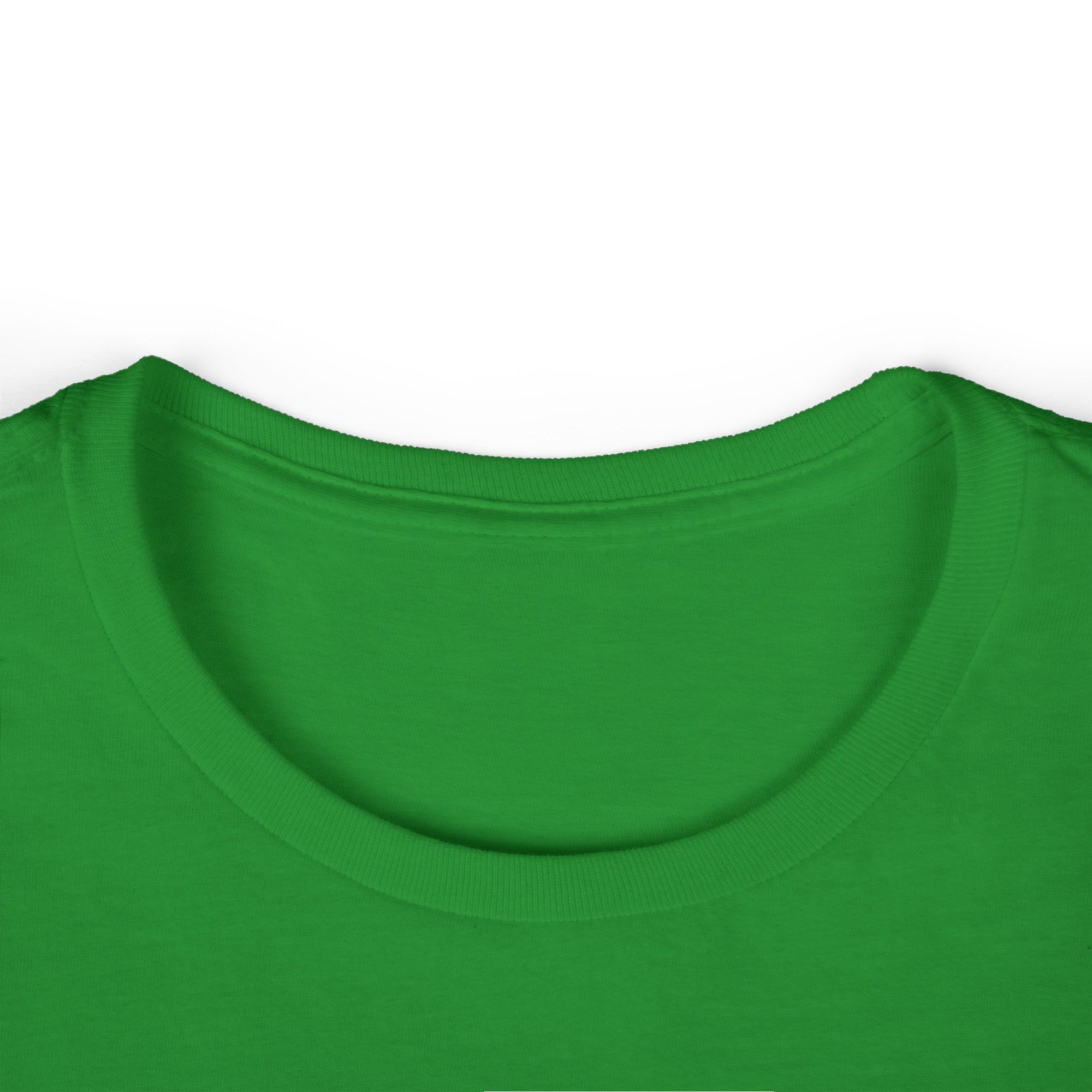 Giant Hooded Katydid 'Camouflage King Playdoh' Fitted T-Shirt (women's)