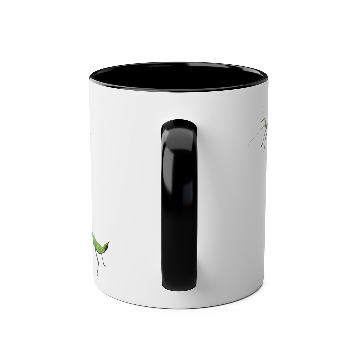 Jungle Nymph Two-Tone Coffee Mugs, 11oz