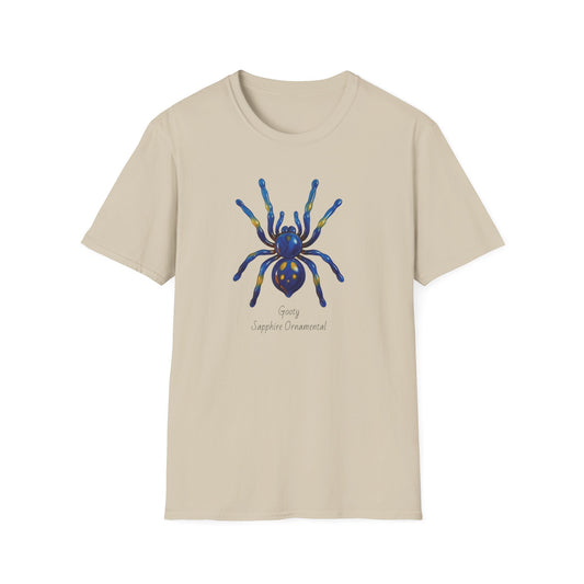 Gooty Sapphire Ornamental Tarantula T-Shirt - Unisex Softstyle