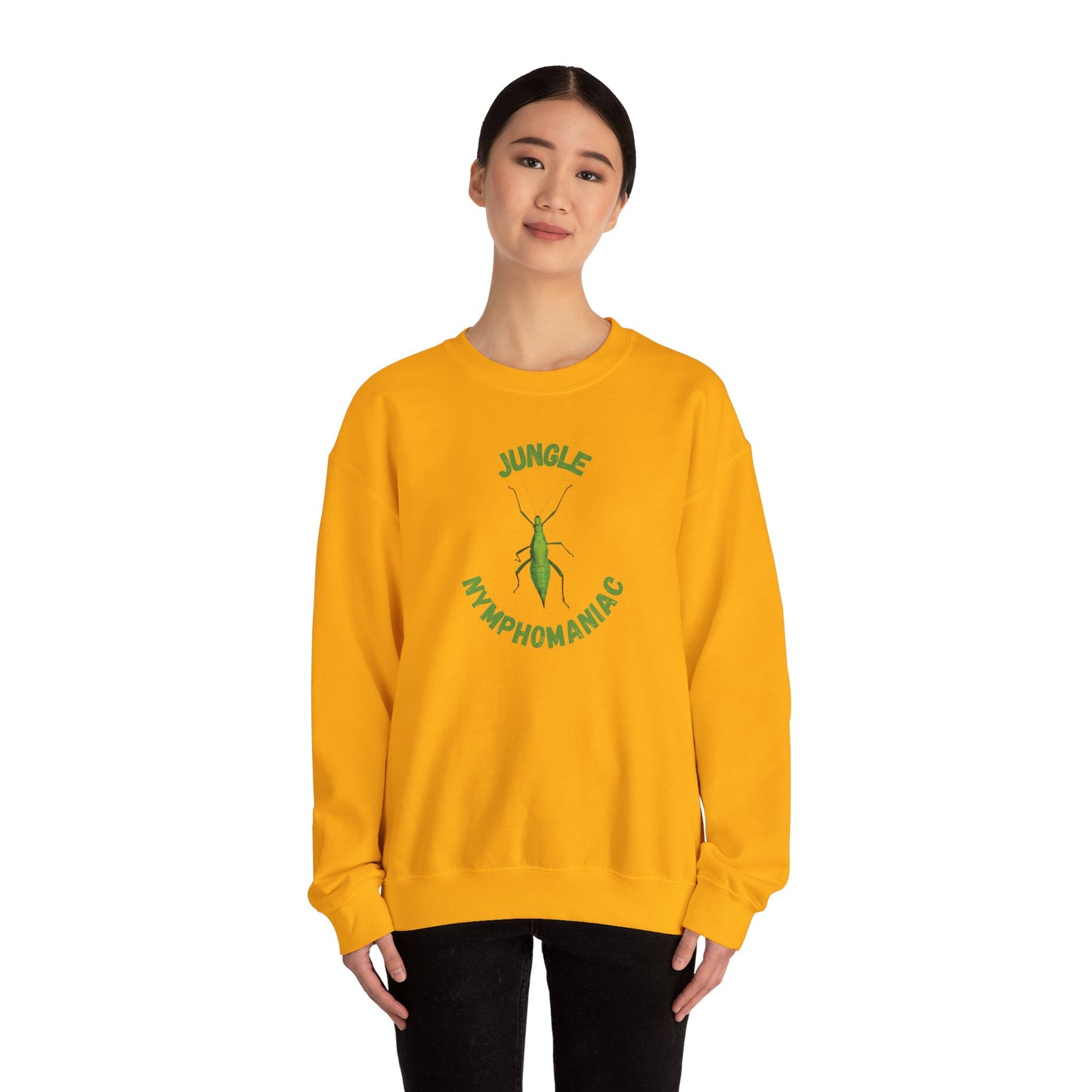 Jungle Nymphomaniac- Unisex Heavy Blend™ Crewneck Sweatshirt