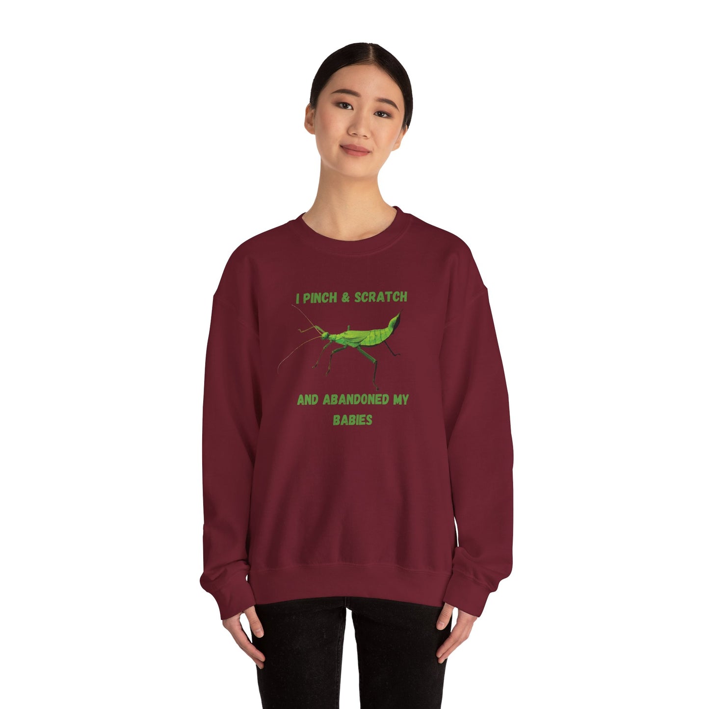 Mother Nature's Rebel - Unisex Heavy Blend™ Crewneck Sweatshirt