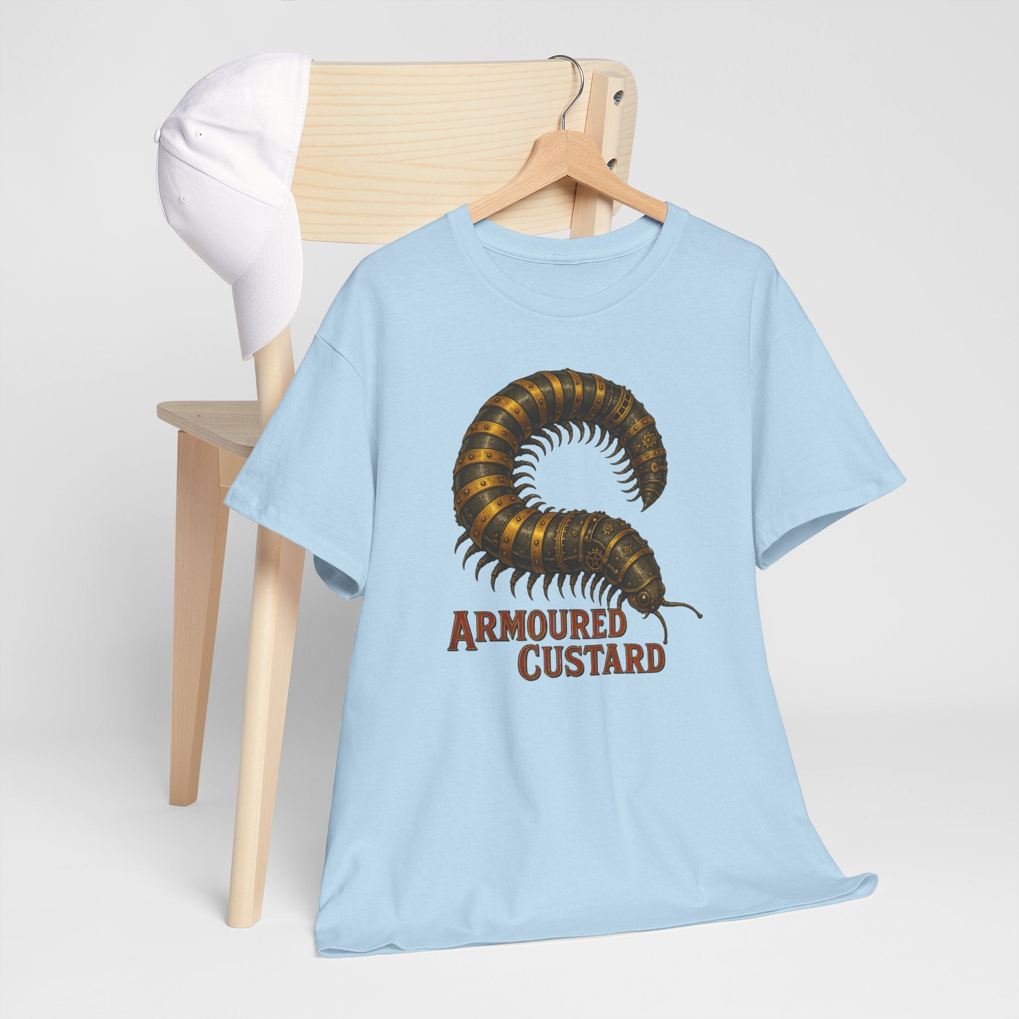 Armoured Custard Millipede Heavy Cotton Tee