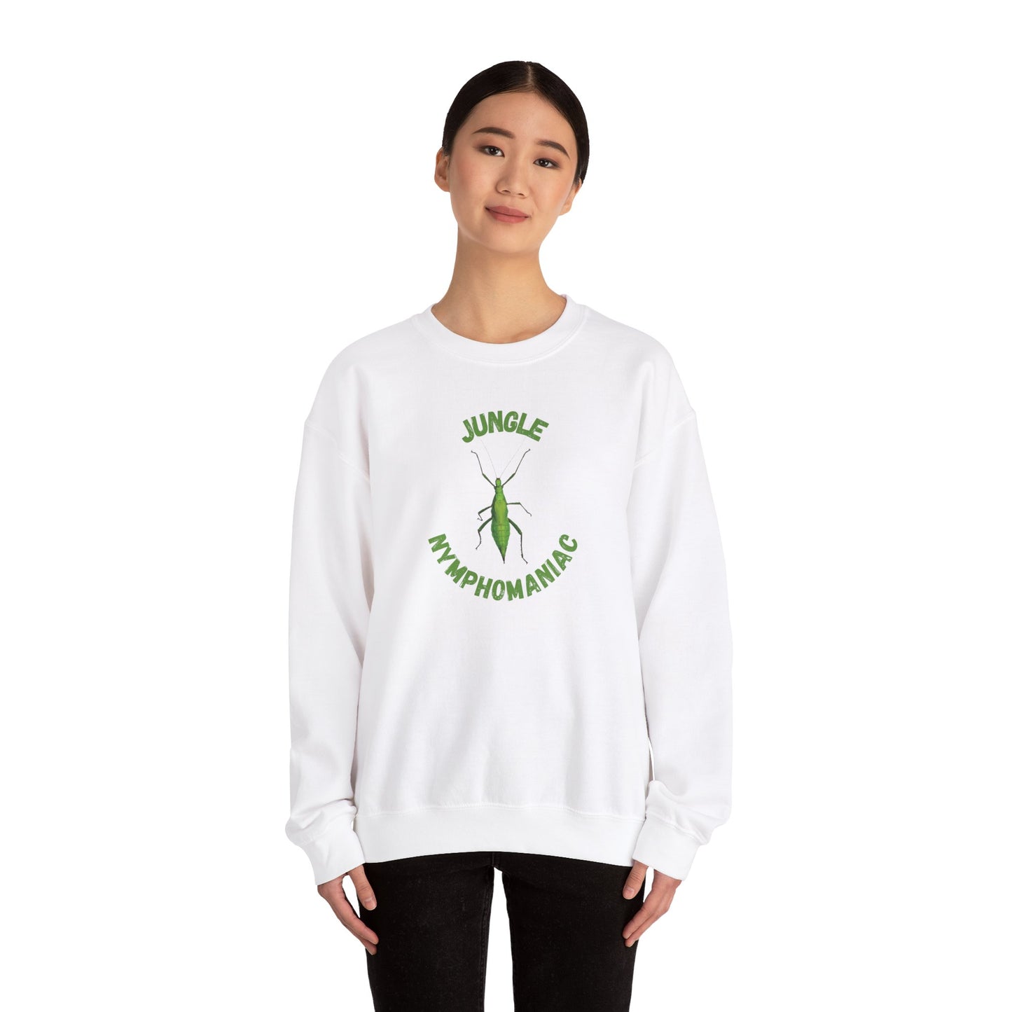 Jungle Nymphomaniac- Unisex Heavy Blend™ Crewneck Sweatshirt