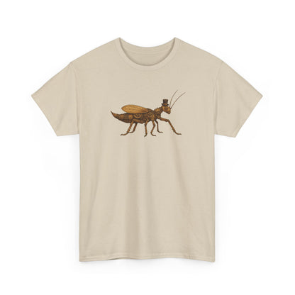 Top Hat Steam Punk Jungle Nymph Unisex Heavy Cotton Tee